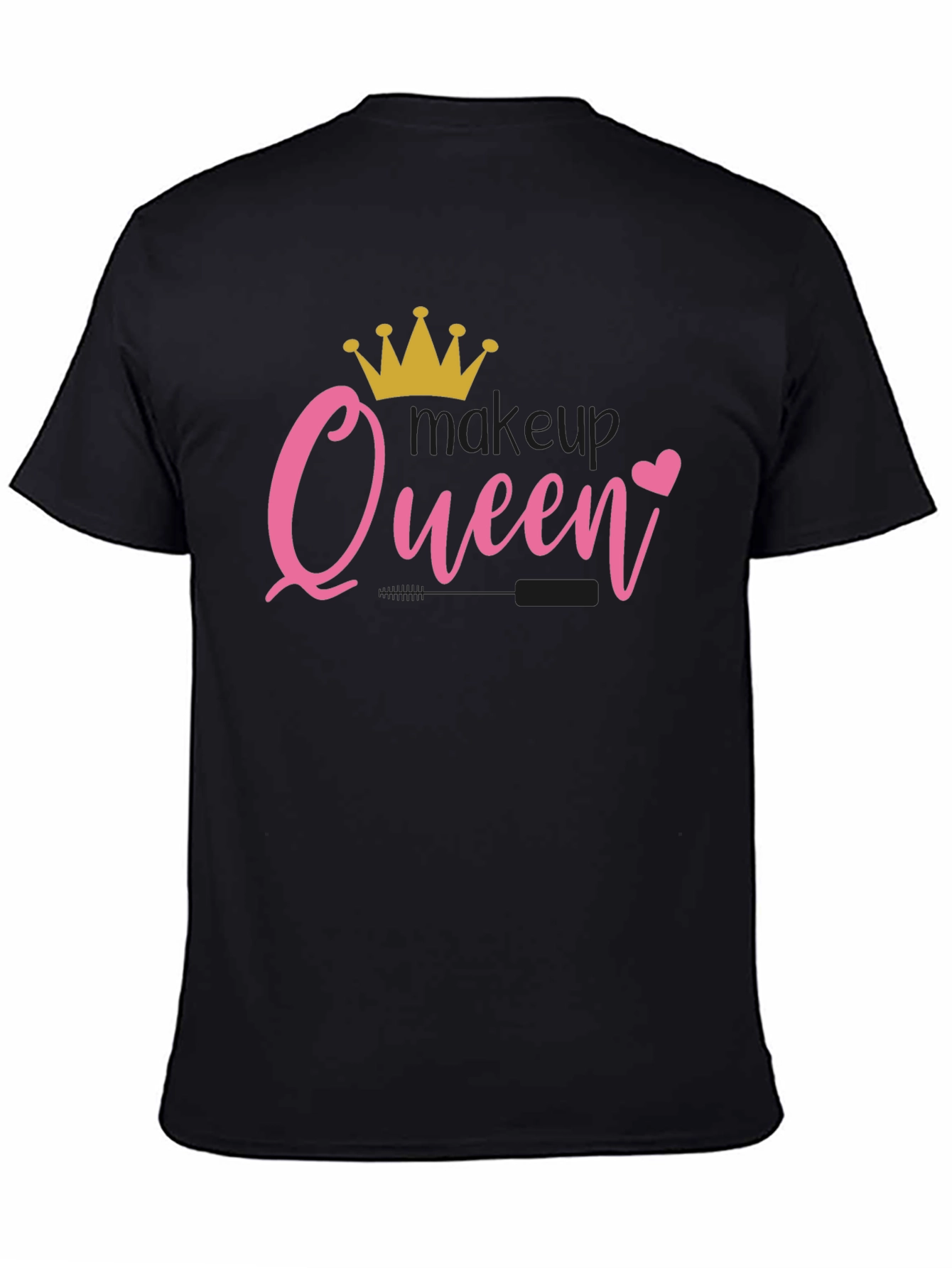 Makeup Queen T-Shirt - Black
