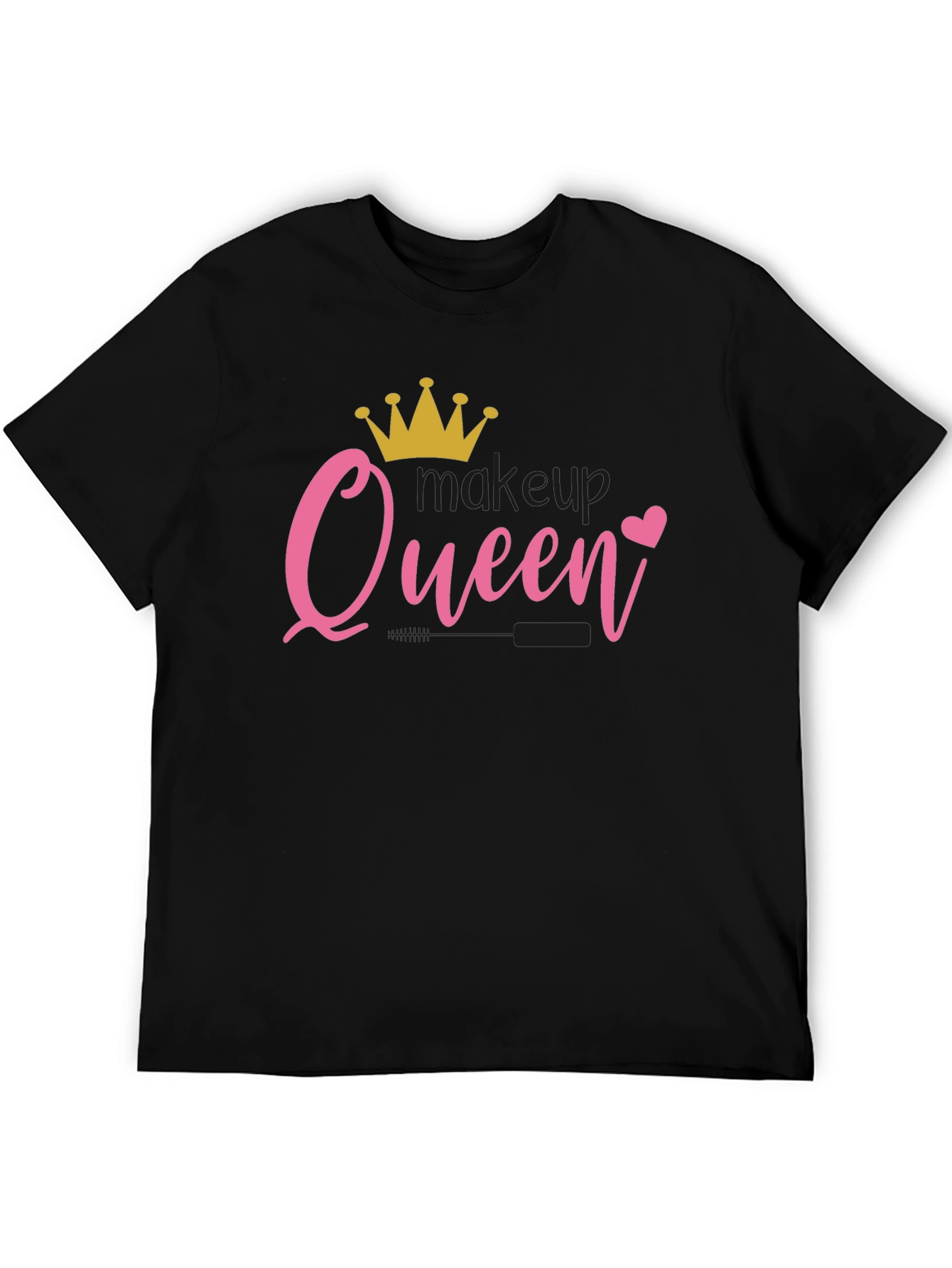 Makeup Queen T-Shirt - Black
