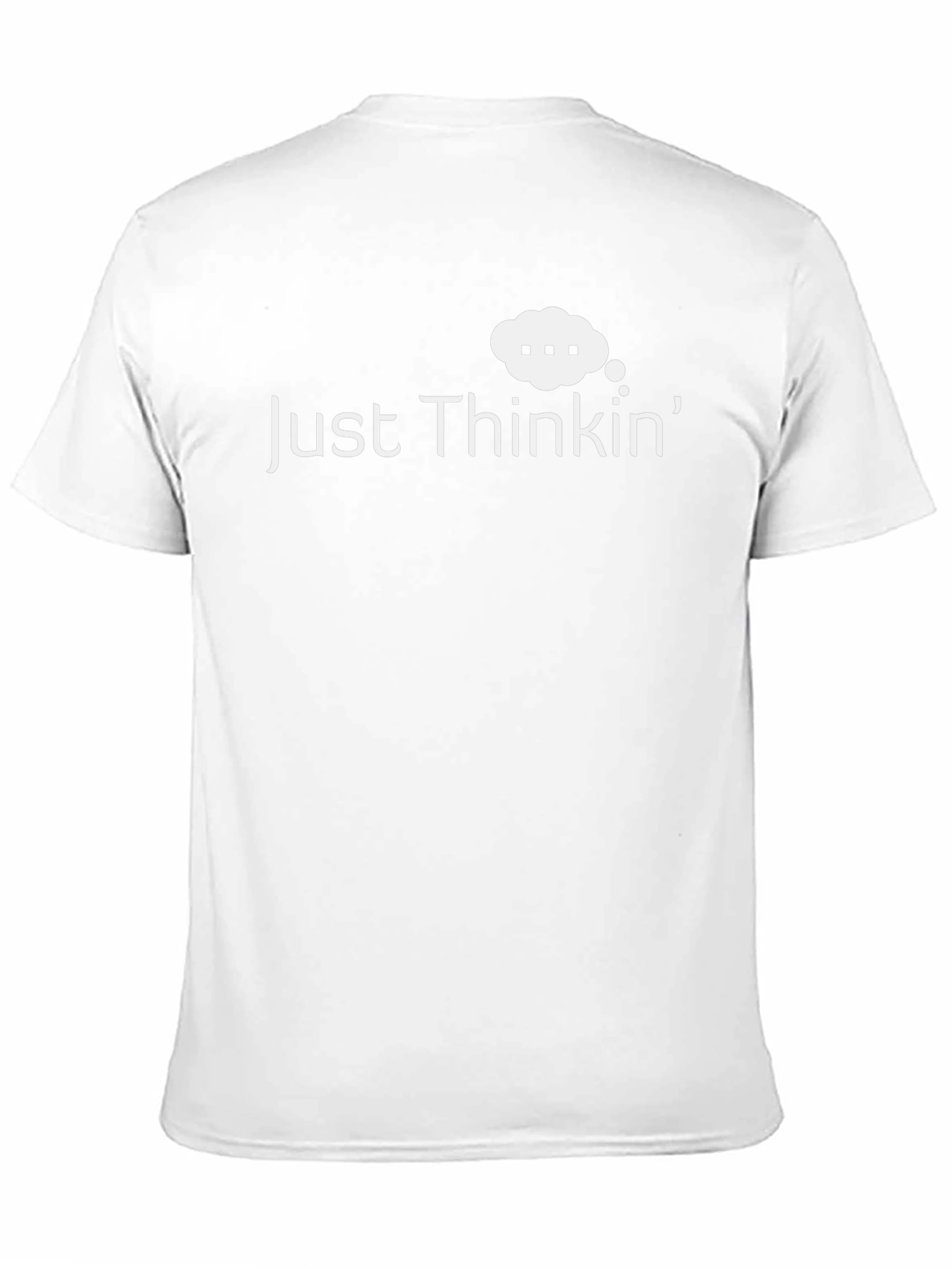 Just Thinkin Graphic Tee - Comfortable Everyday Wear