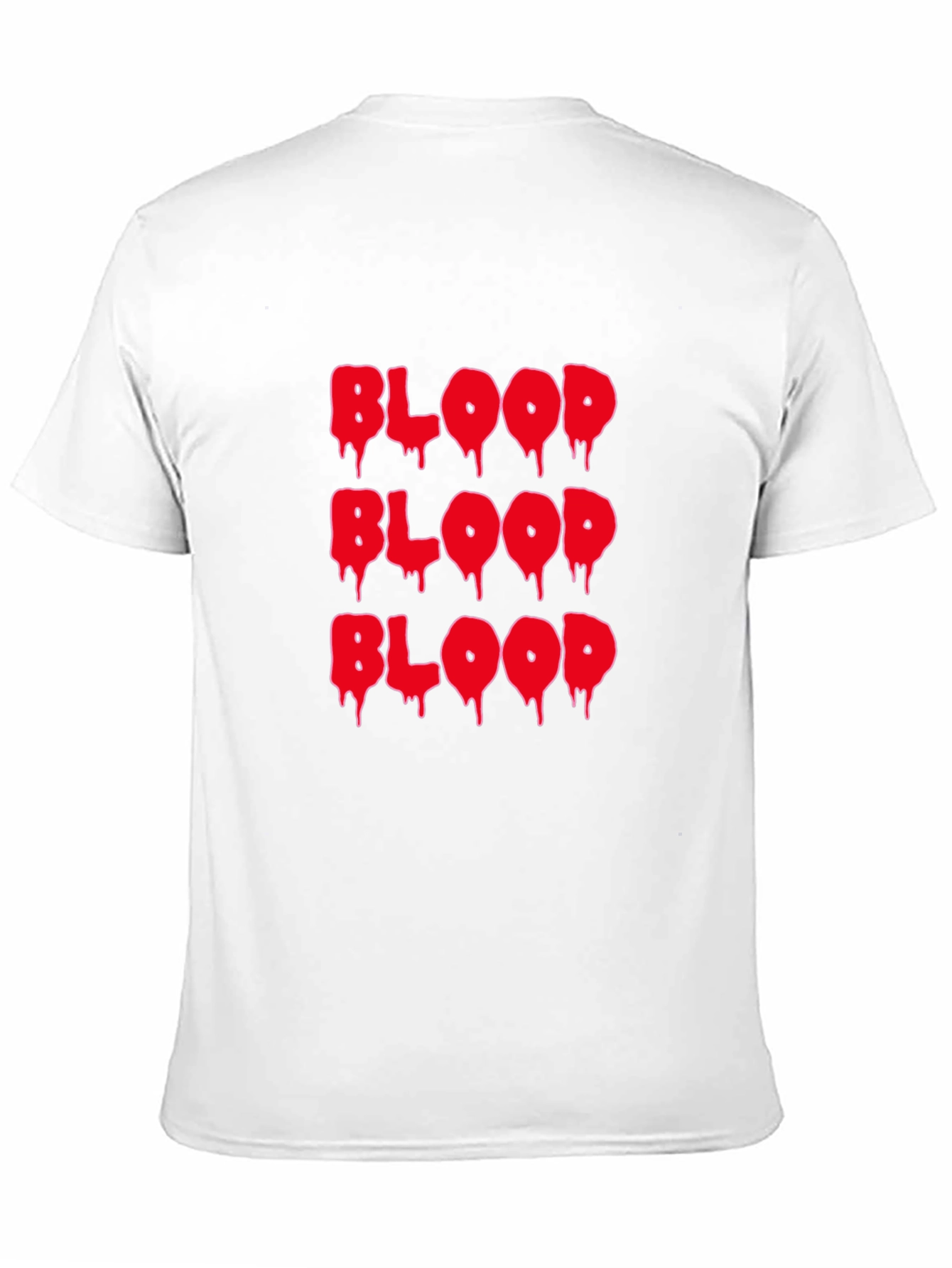 Blood Drip Graphic Tee - Horror Style