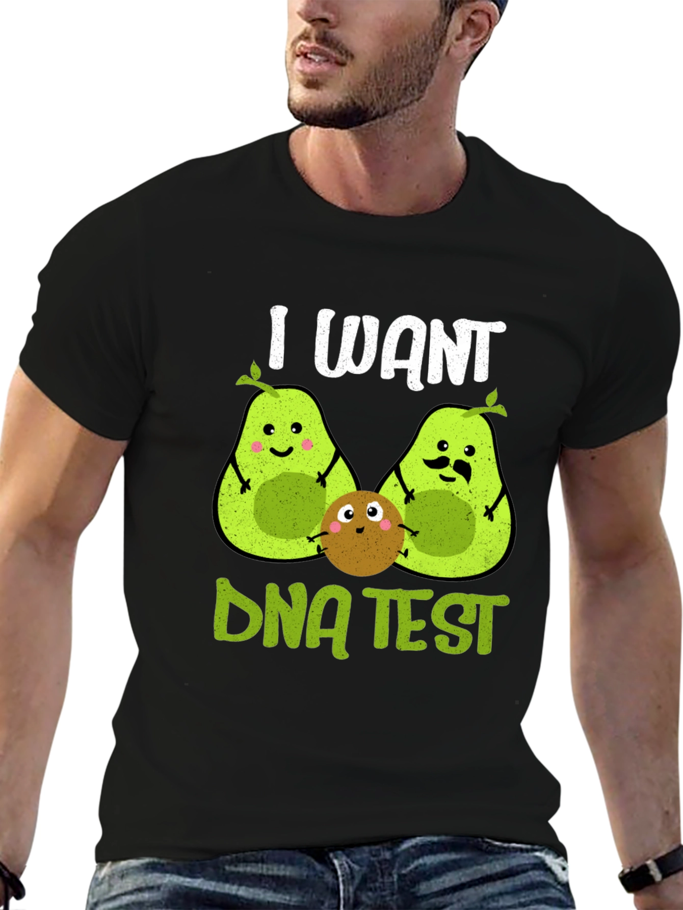 I Want DNA Test Avocado T-Shirt