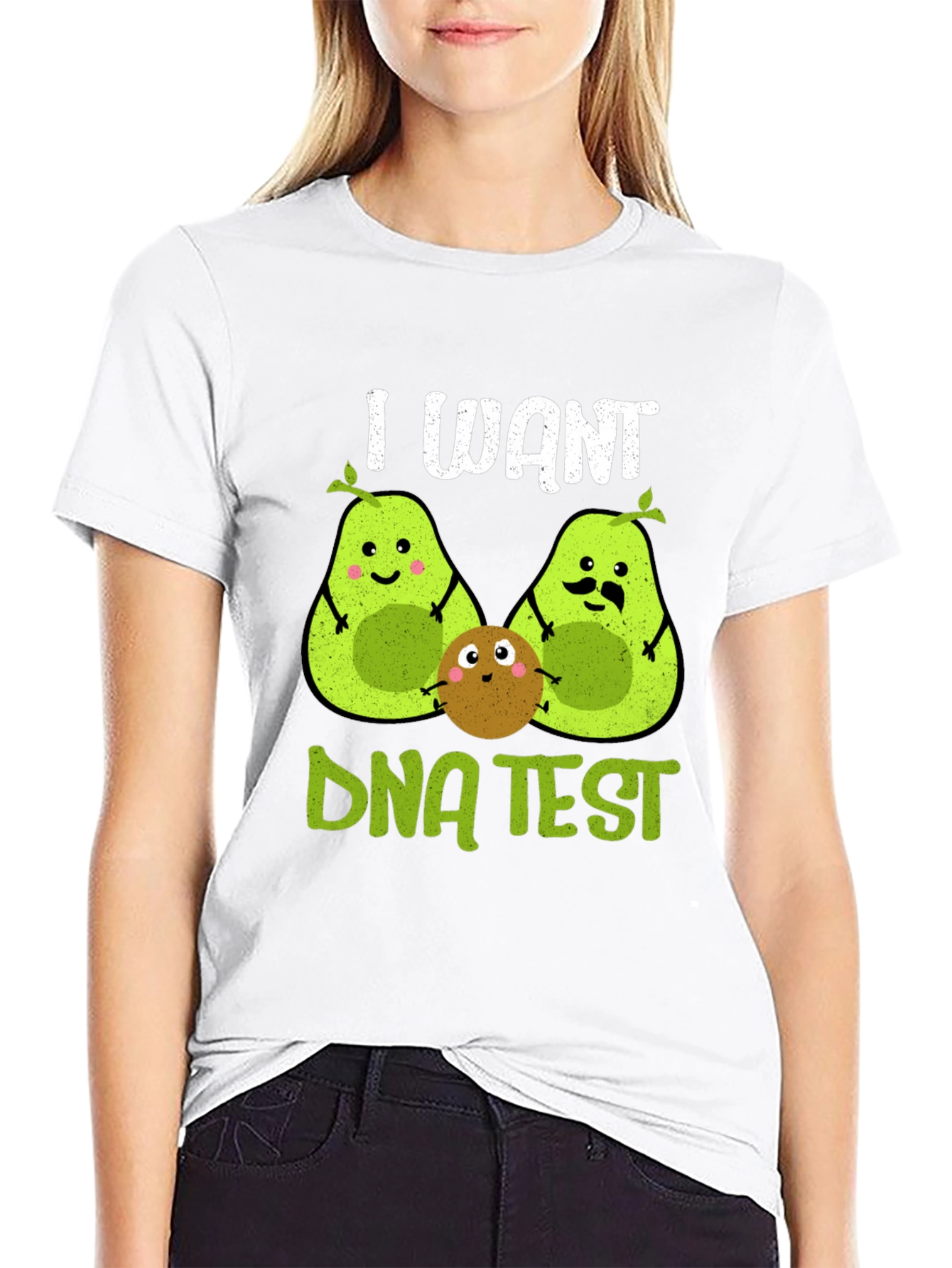I Want DNA Test Avocado T-Shirt