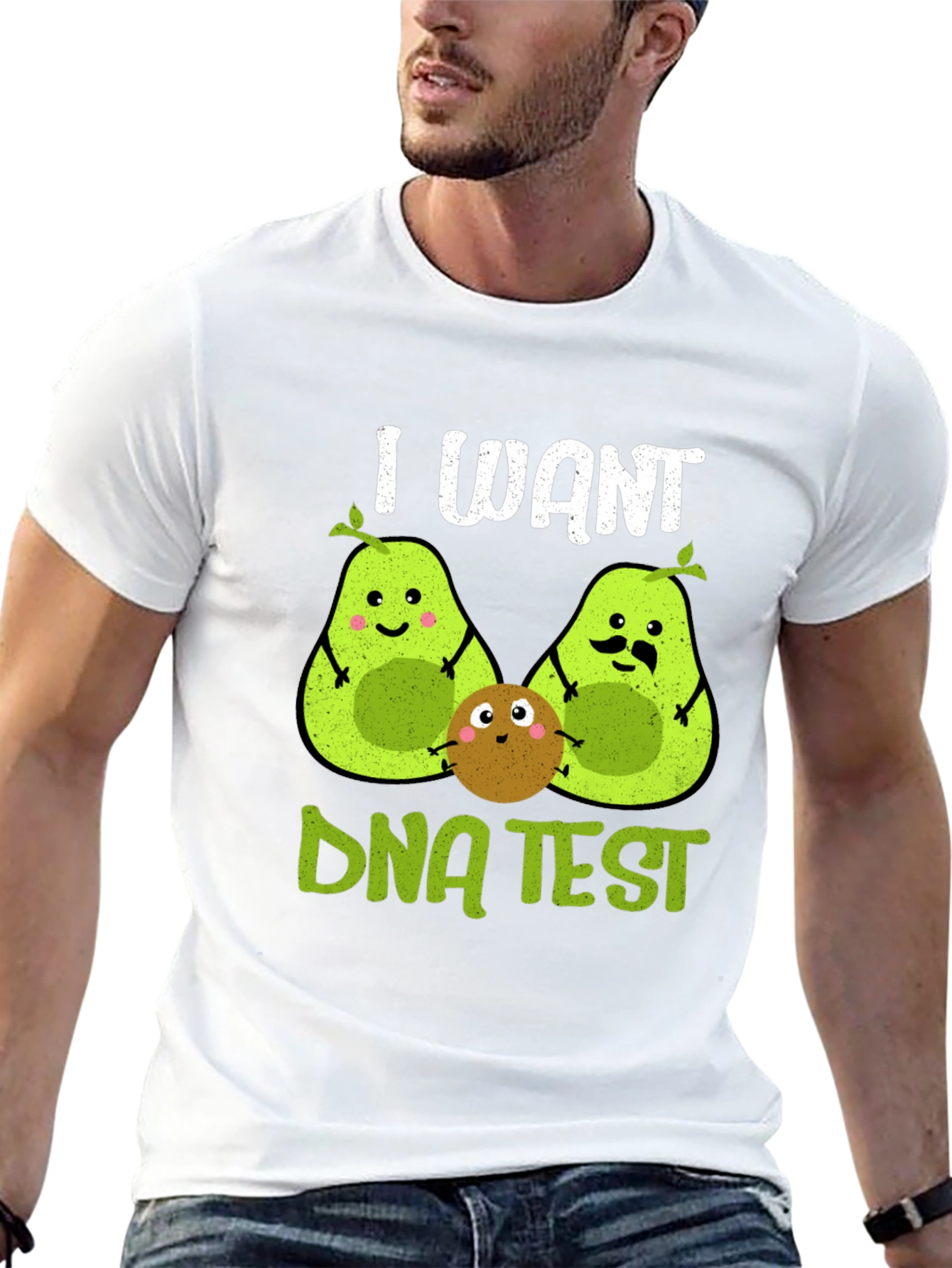 I Want DNA Test Avocado T-Shirt