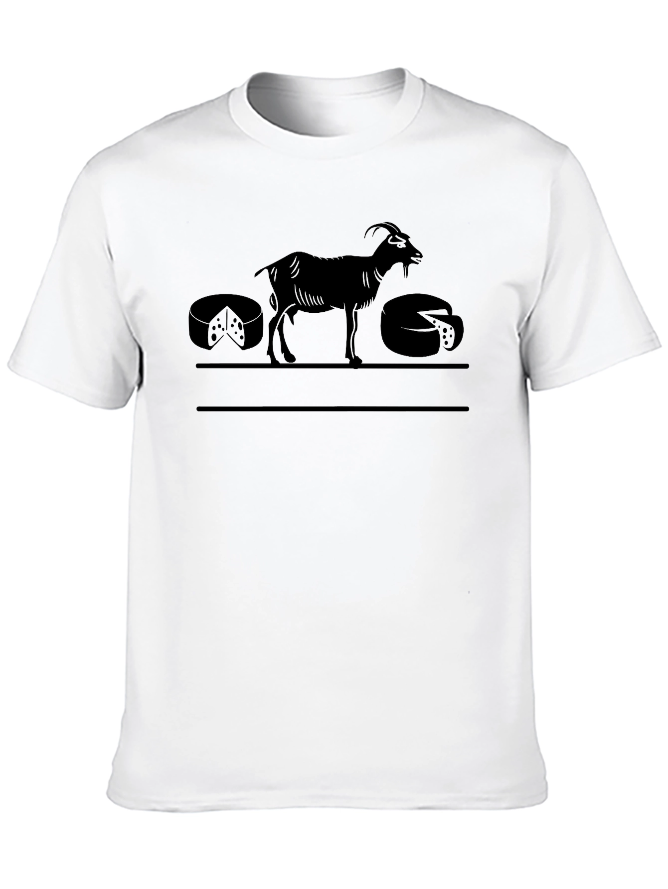 Goat Cheese Lover T-Shirt - Black