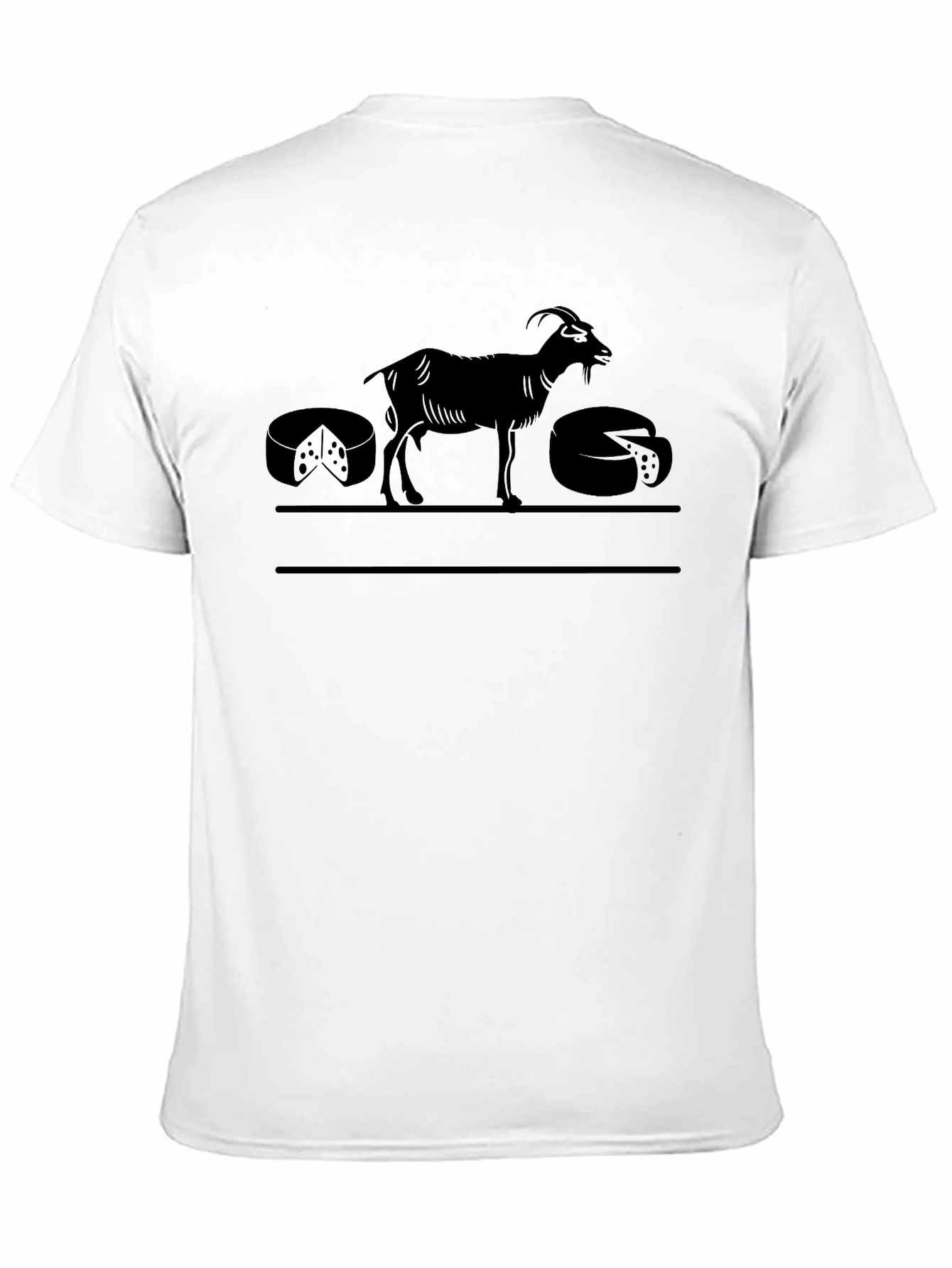 Goat Cheese Lover T-Shirt - Black