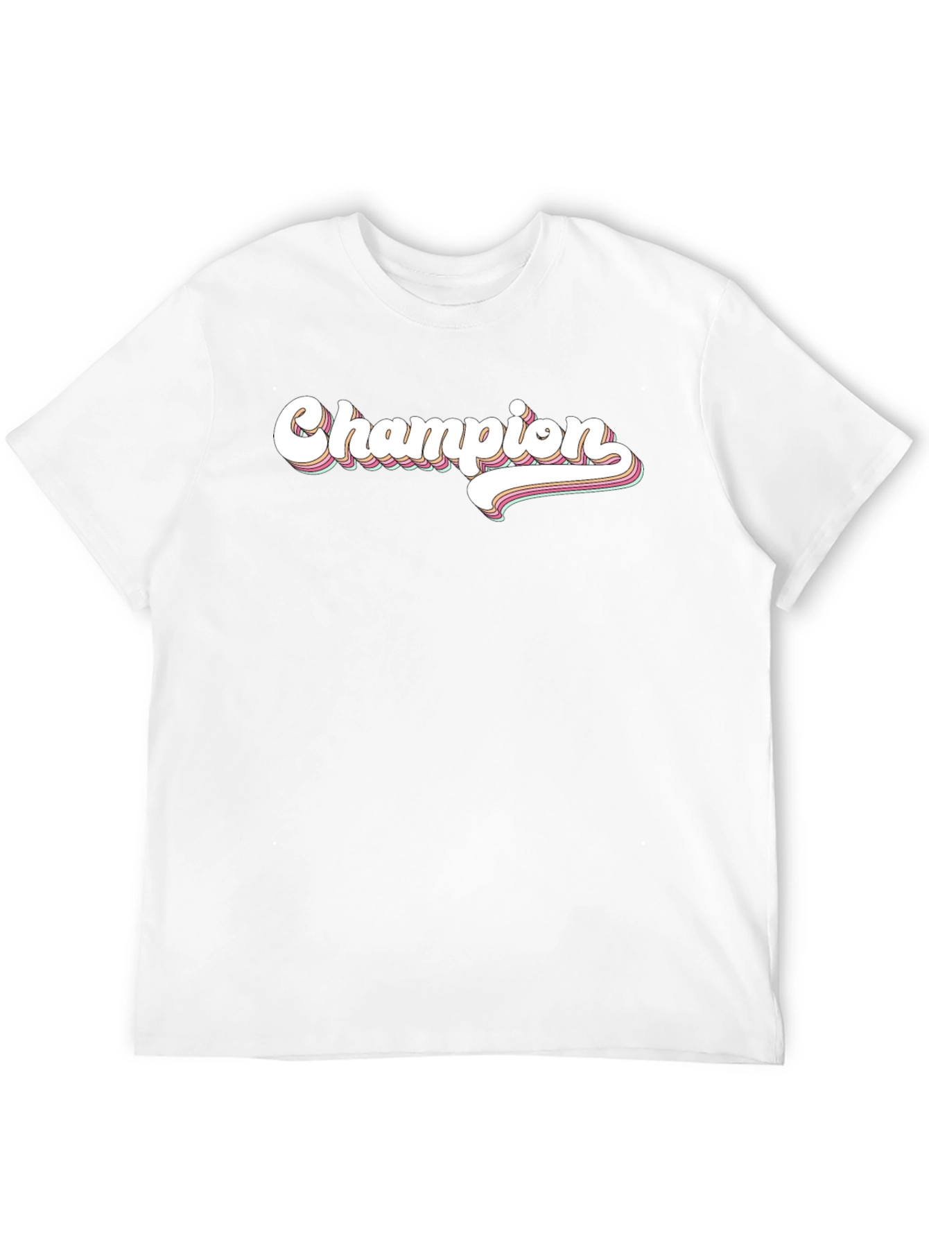 Champion Retro Graphic Black T-Shirt
