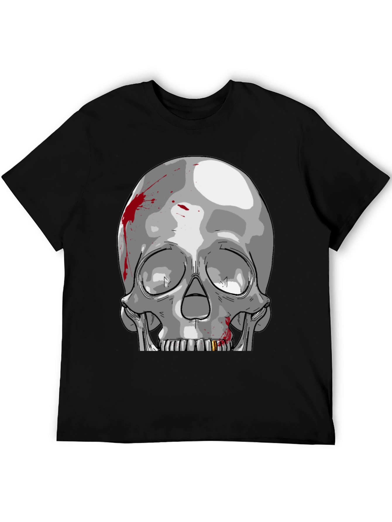 Skull Graphic Tee - Edgy Streetwear