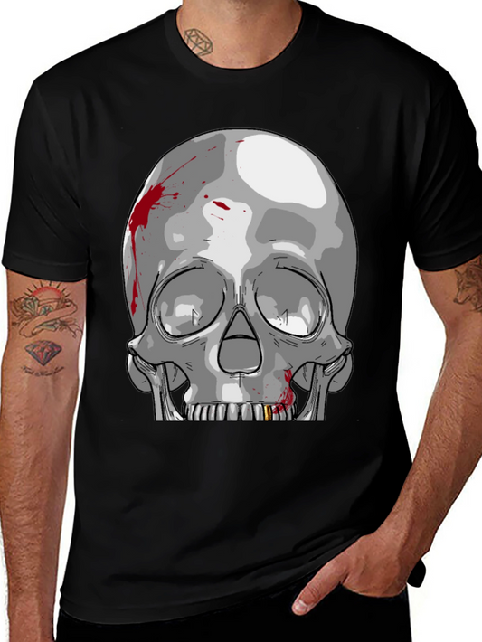 Skull Graphic Tee - Edgy Streetwear