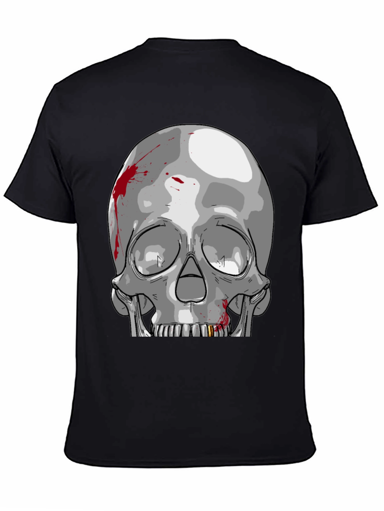 Skull Graphic Tee - Edgy Streetwear