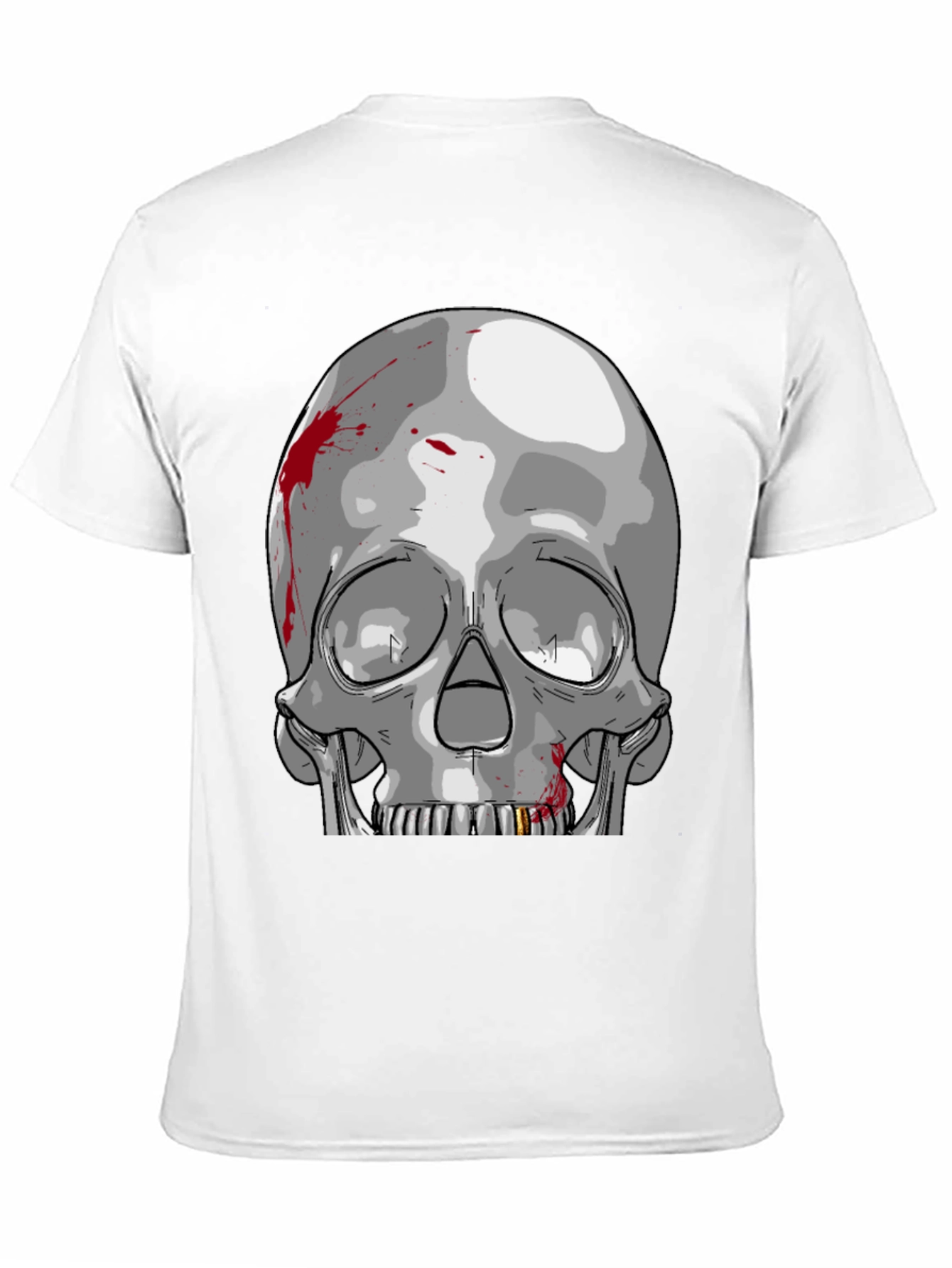 Skull Graphic Tee - Edgy Streetwear