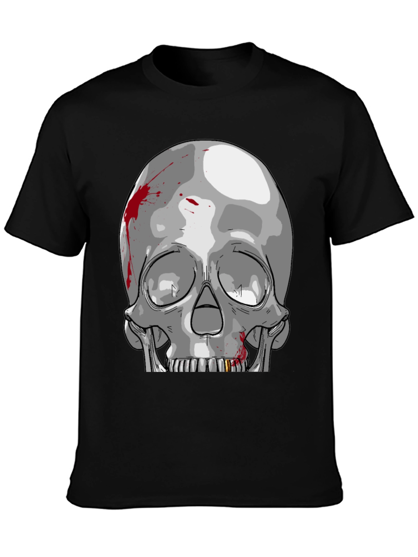 Skull Graphic Tee - Edgy Streetwear