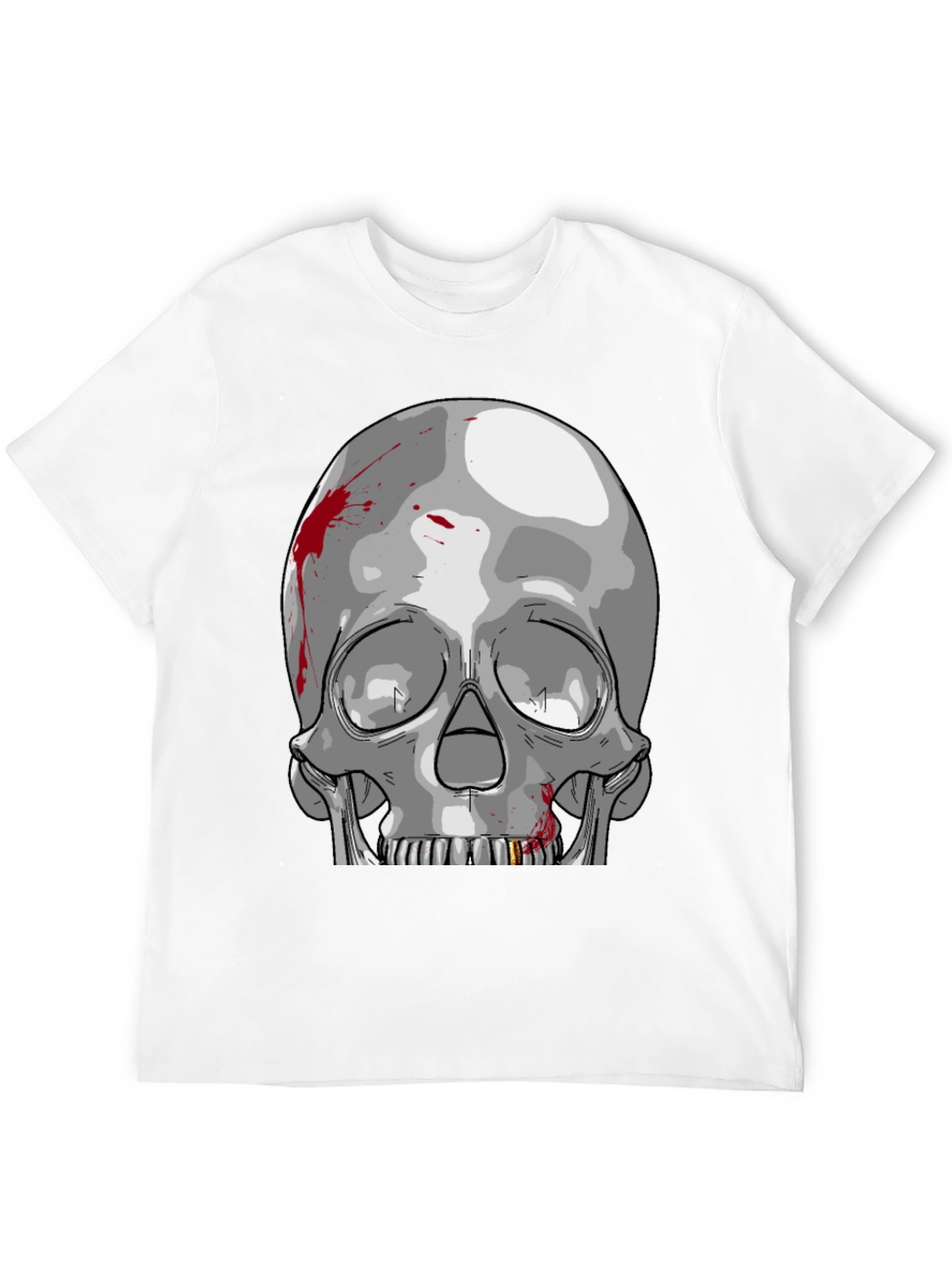 Skull Graphic Tee - Edgy Streetwear