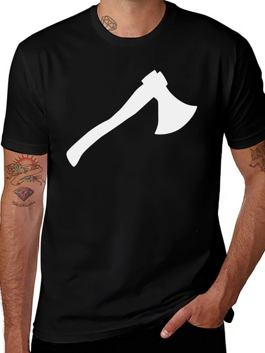 Axe Graphic Tee - Lumberjack Style Shirt