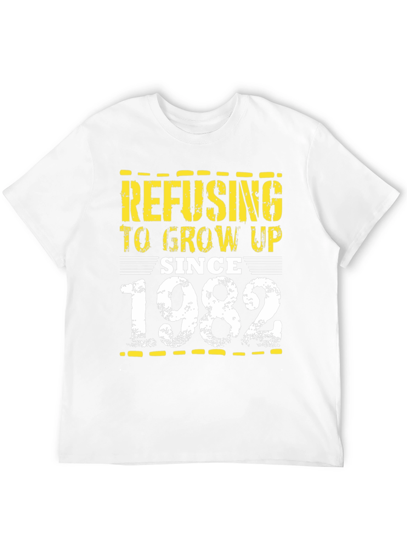 Refusing To Grow Up Since 1982 Graphic T-Shirt