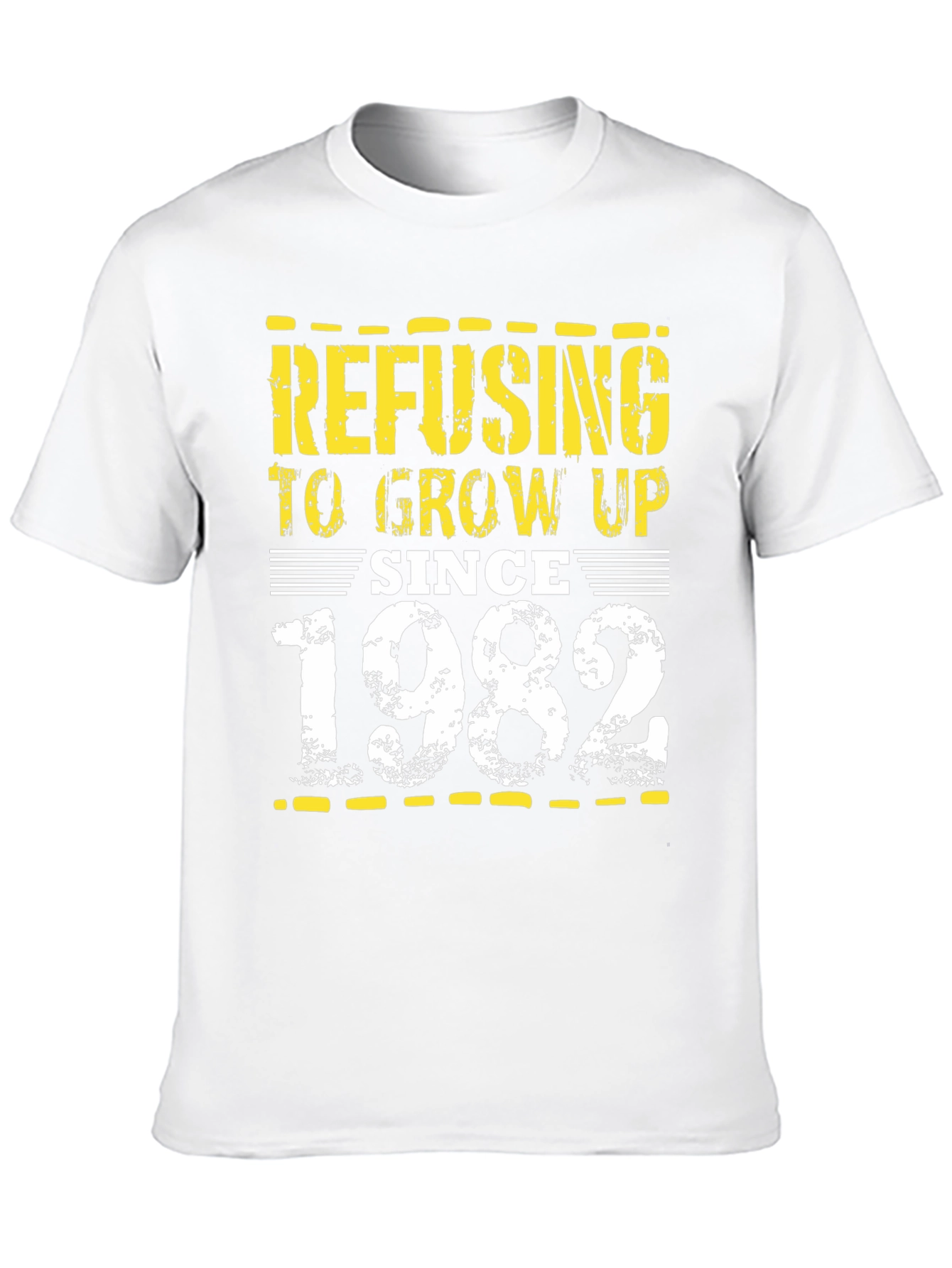 Refusing To Grow Up Since 1982 Graphic T-Shirt