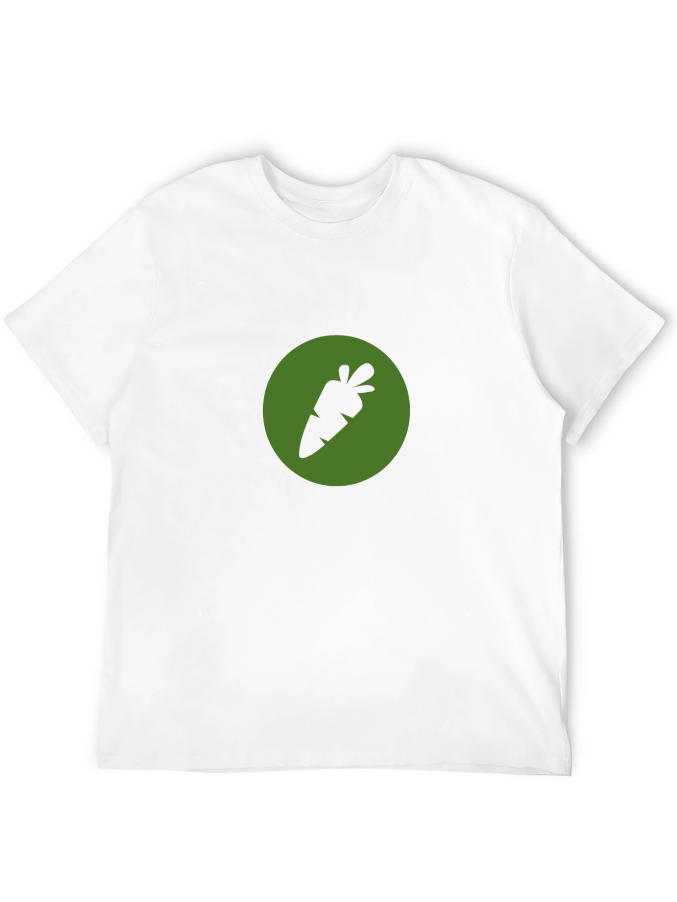 Carrot Icon T-Shirt - Black