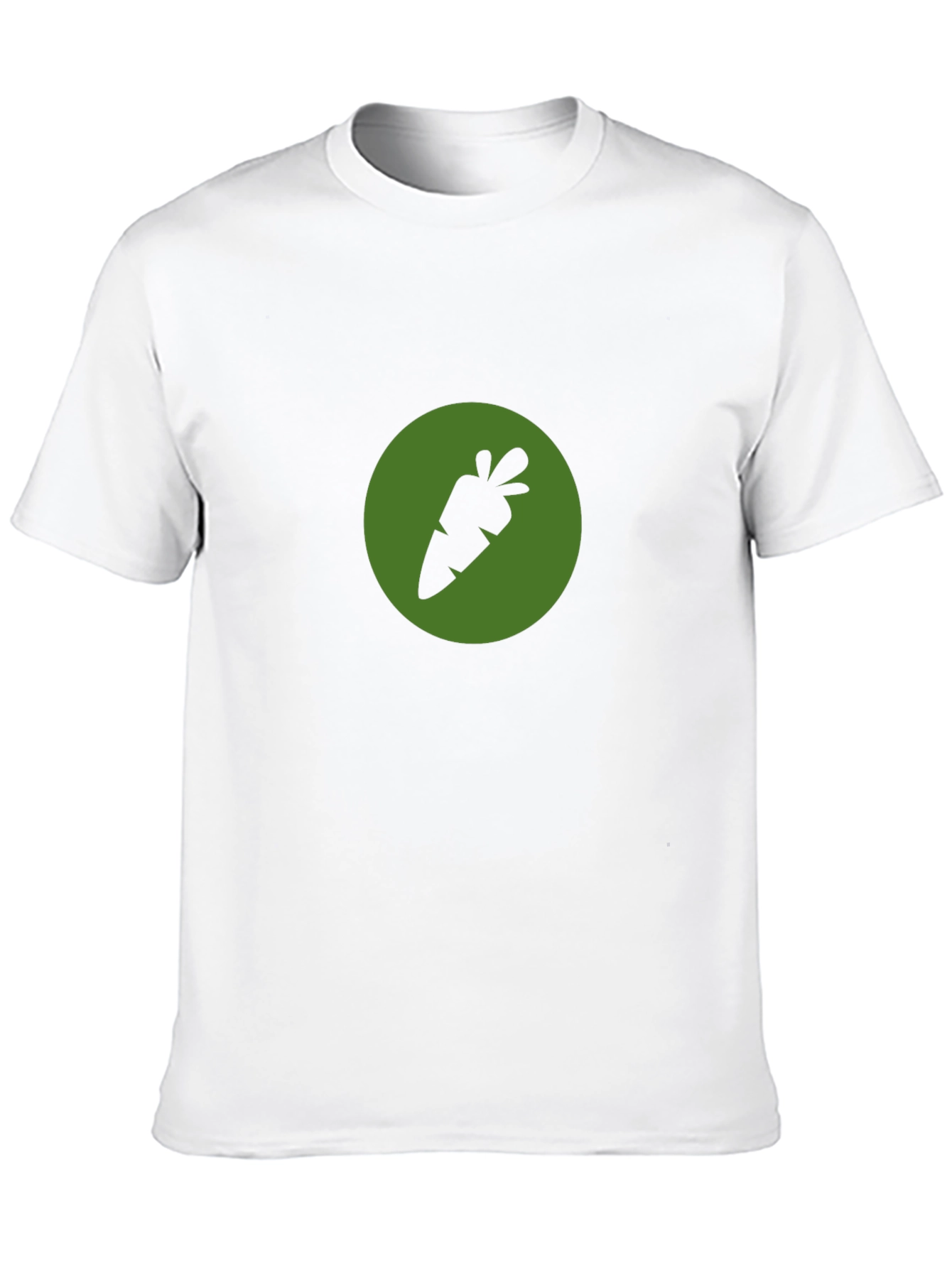 Carrot Icon T-Shirt - Black
