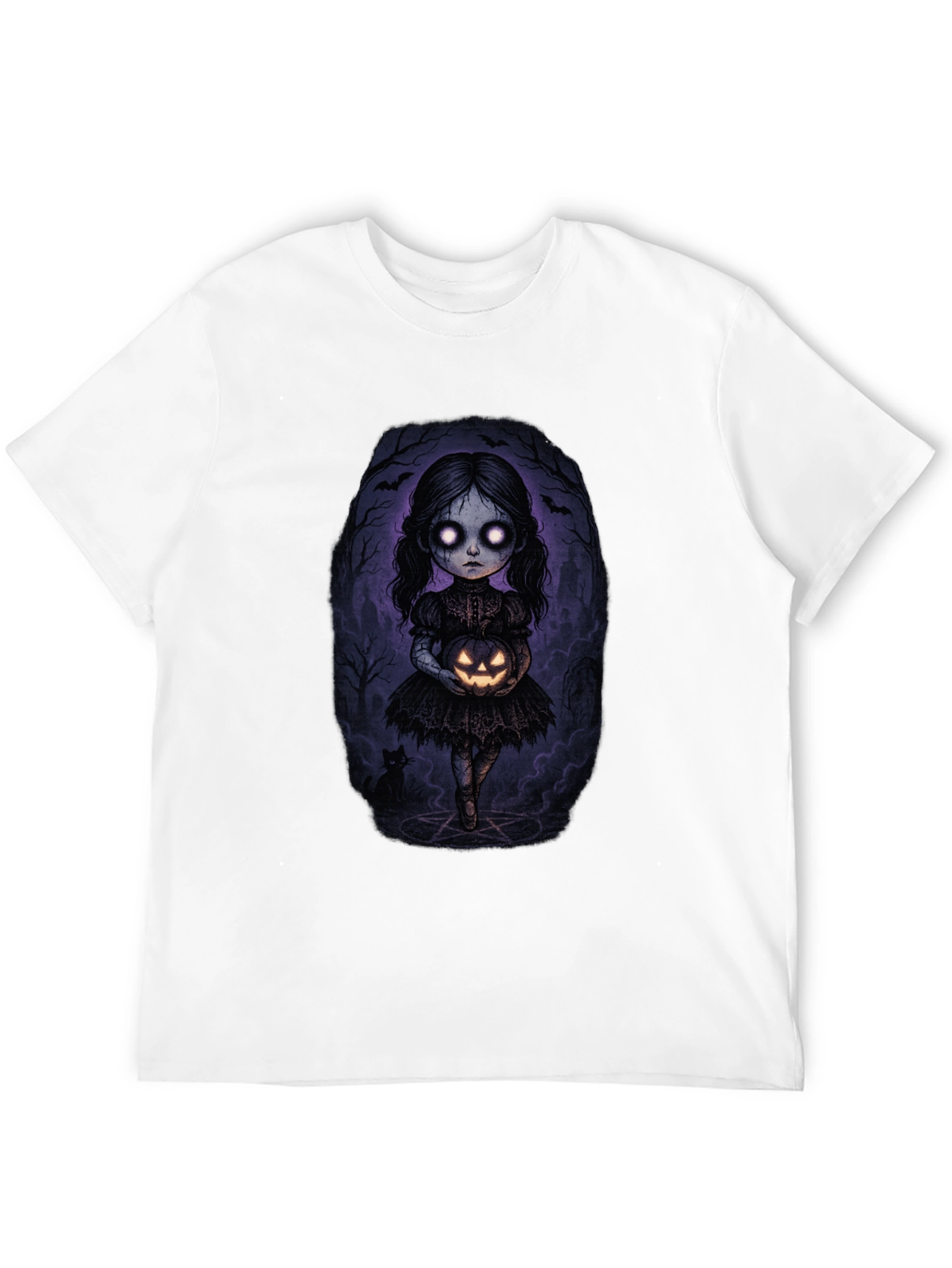 Spooky Girl Halloween T-Shirt