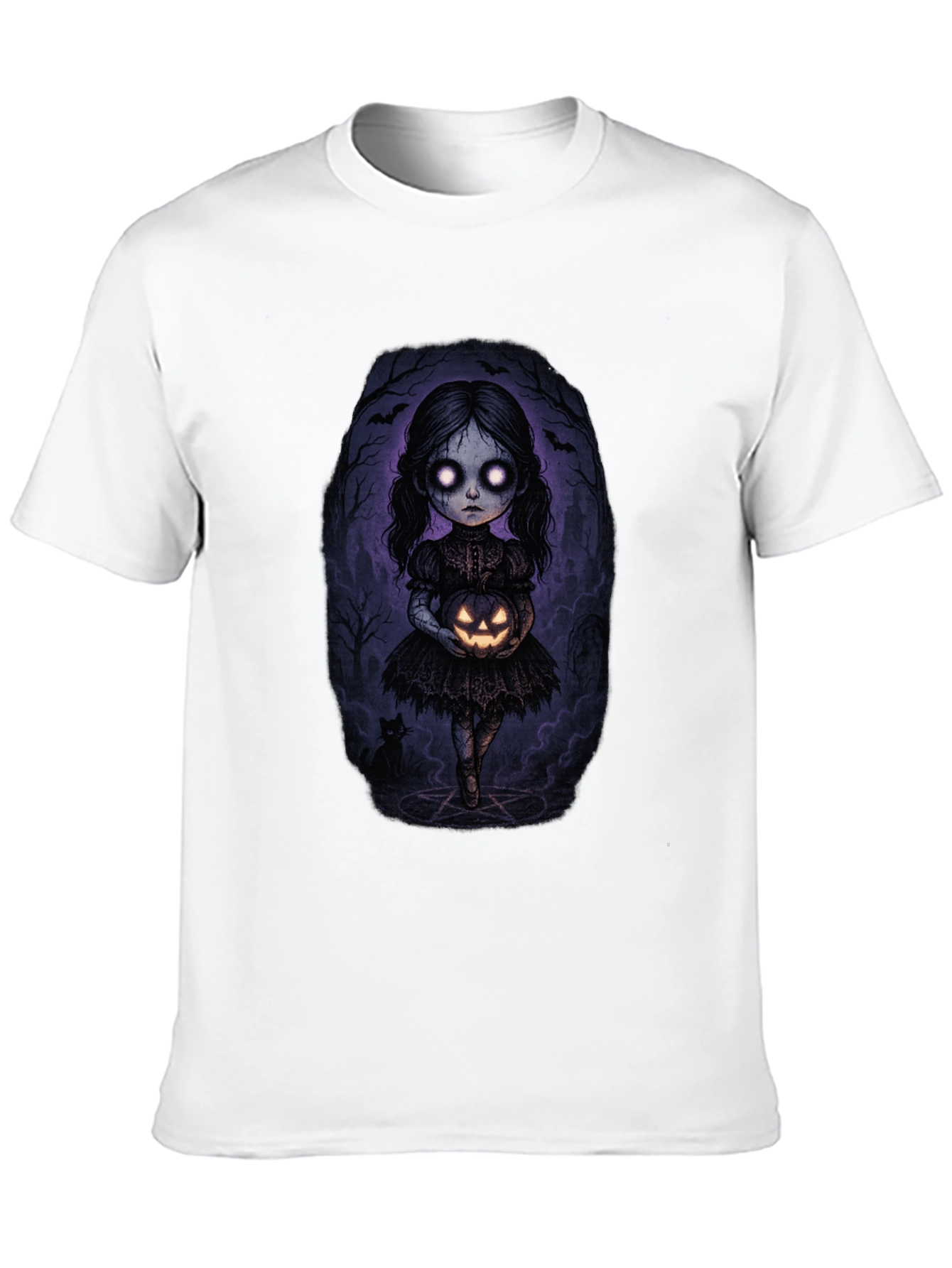 Spooky Girl Halloween T-Shirt
