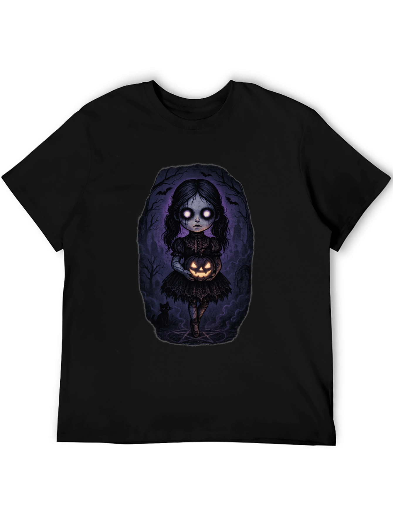 Spooky Girl Halloween T-Shirt