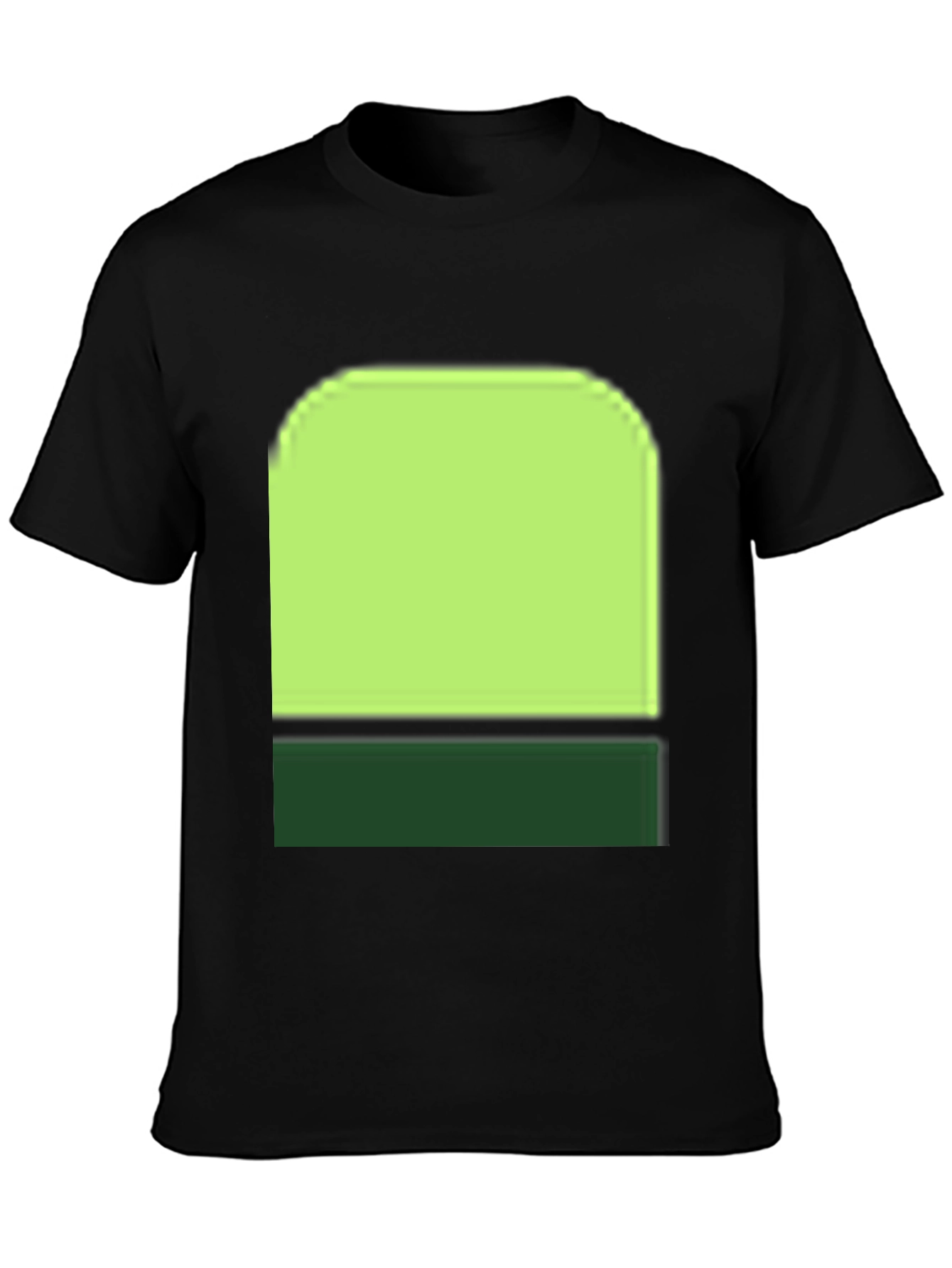 Abstract Green Graphic Tee