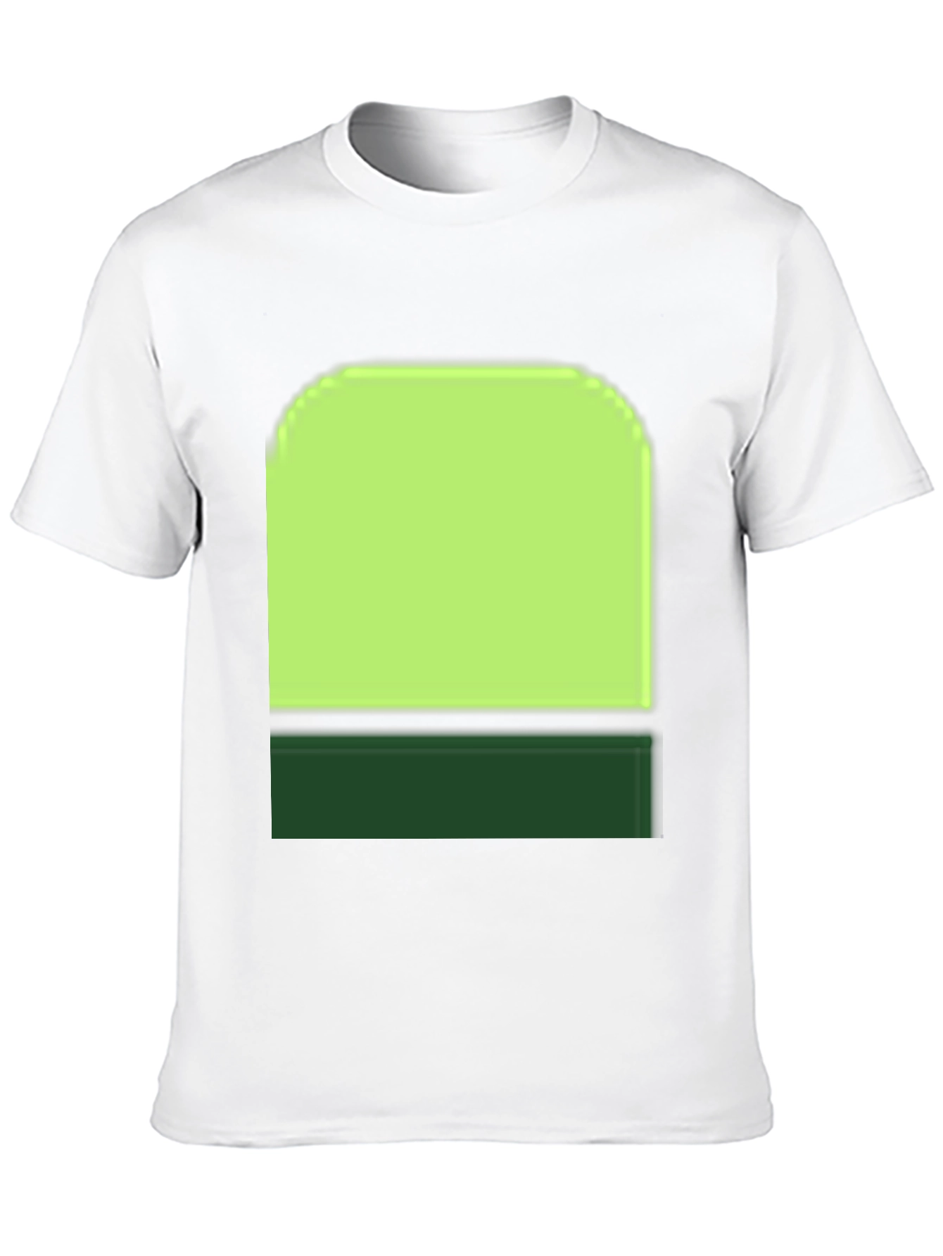 Abstract Green Graphic Tee