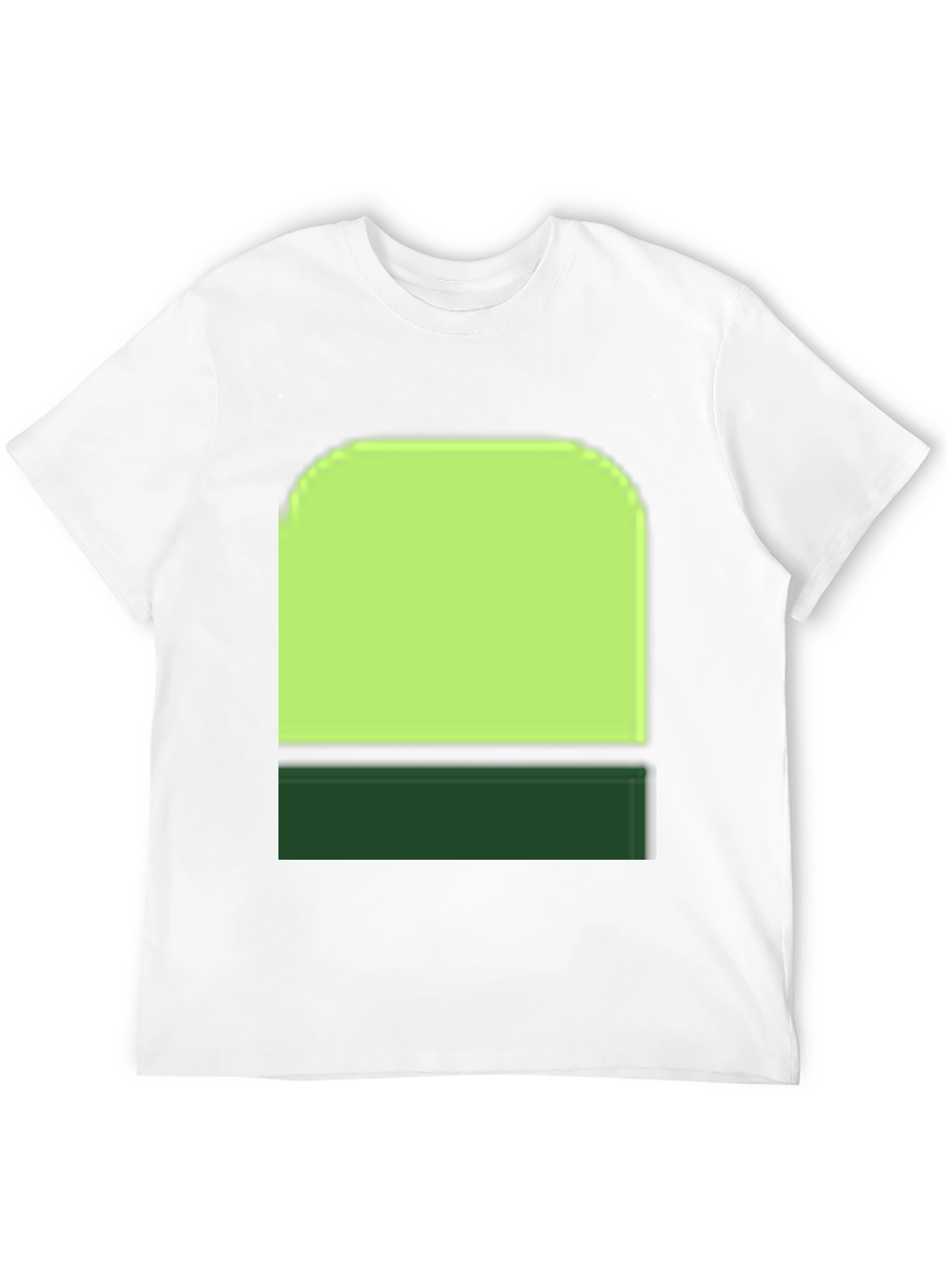 Abstract Green Graphic Tee