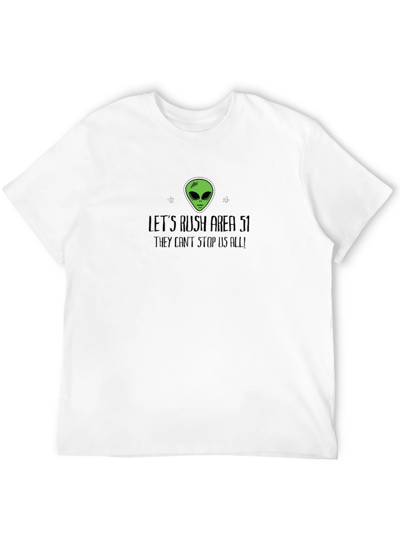 Lets Rush Area 51 Alien T-Shirt