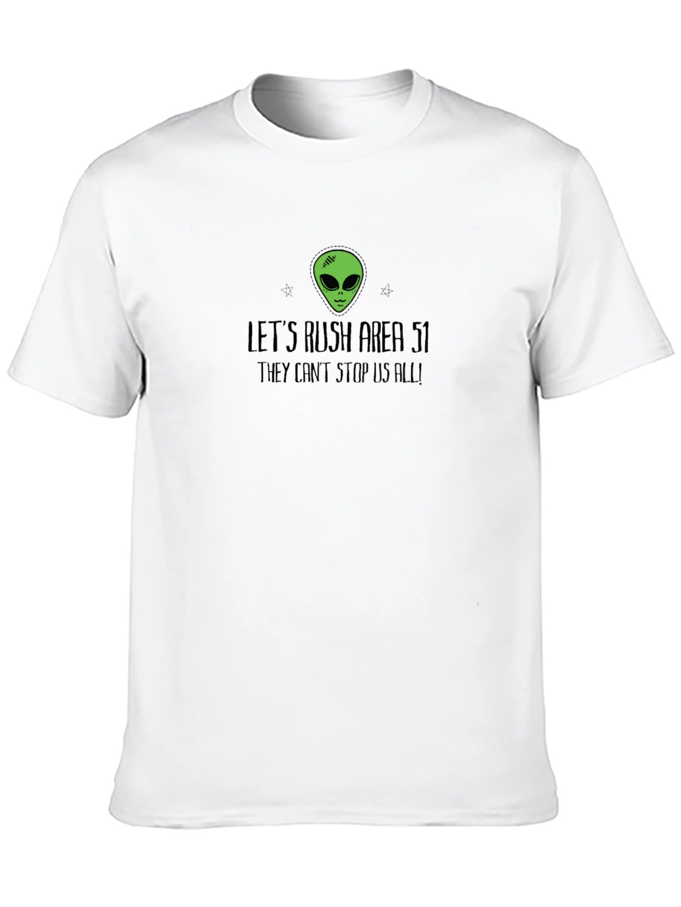 Lets Rush Area 51 Alien T-Shirt