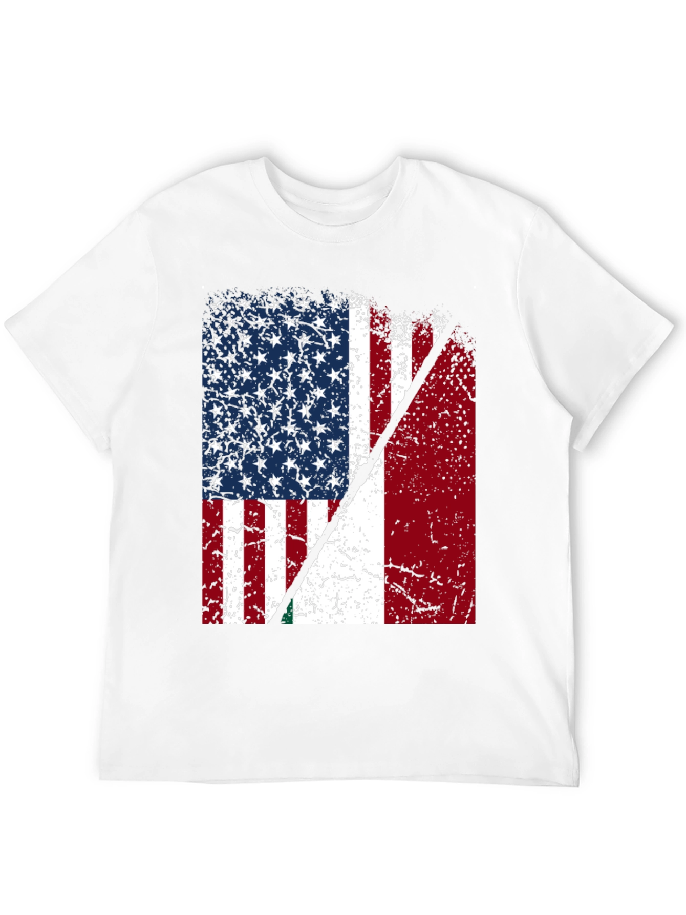 USA & Italy Flag T-Shirt - Patriotic Pride