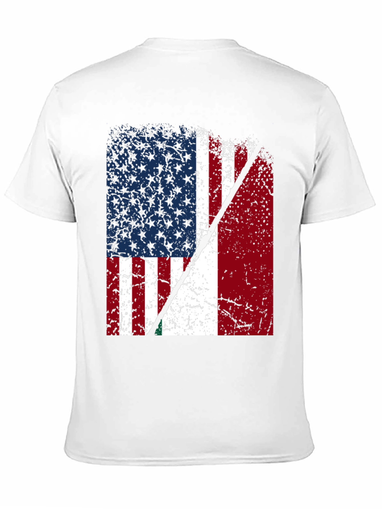 USA & Italy Flag T-Shirt - Patriotic Pride