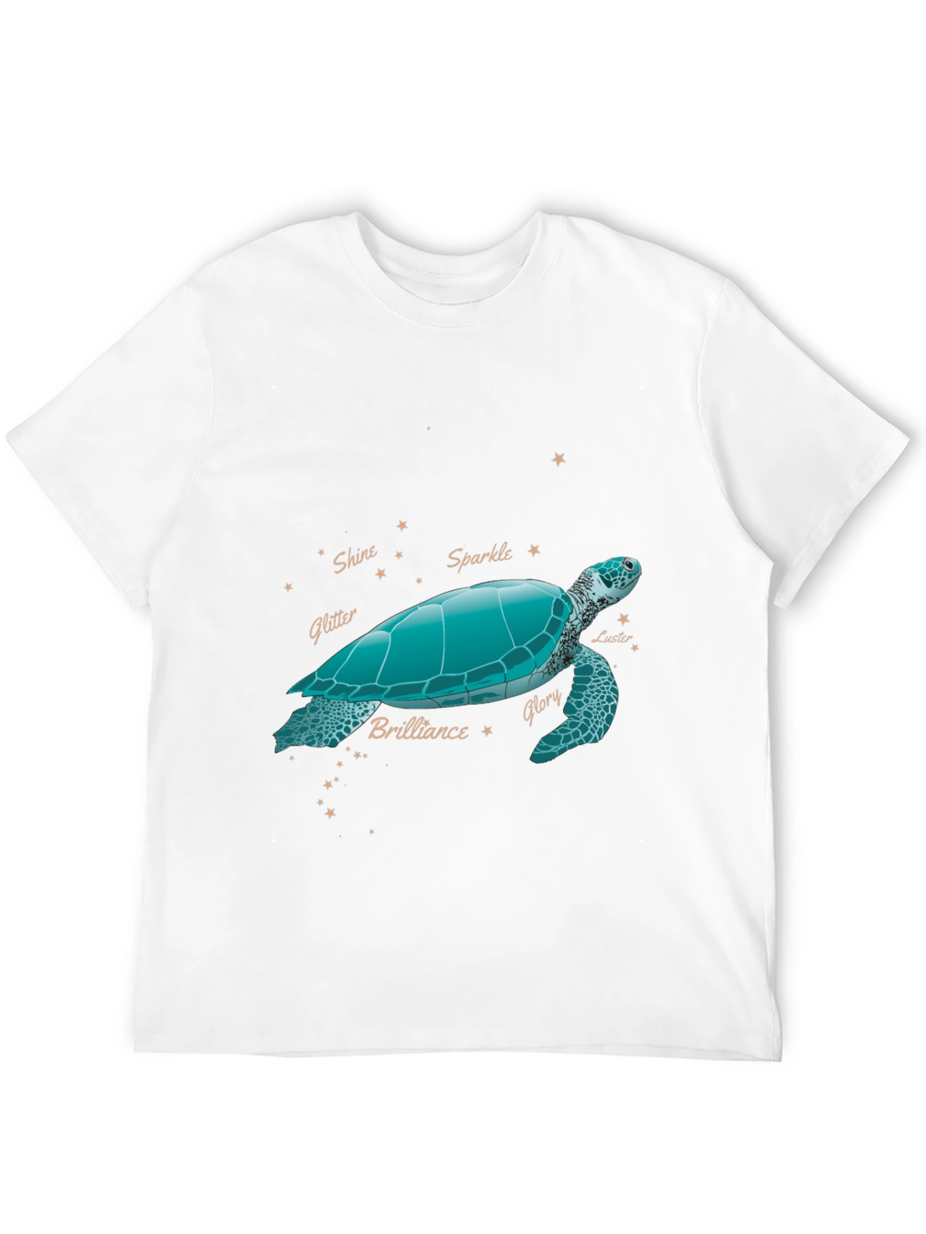 Turtle Constellation Graphic Tee - Black