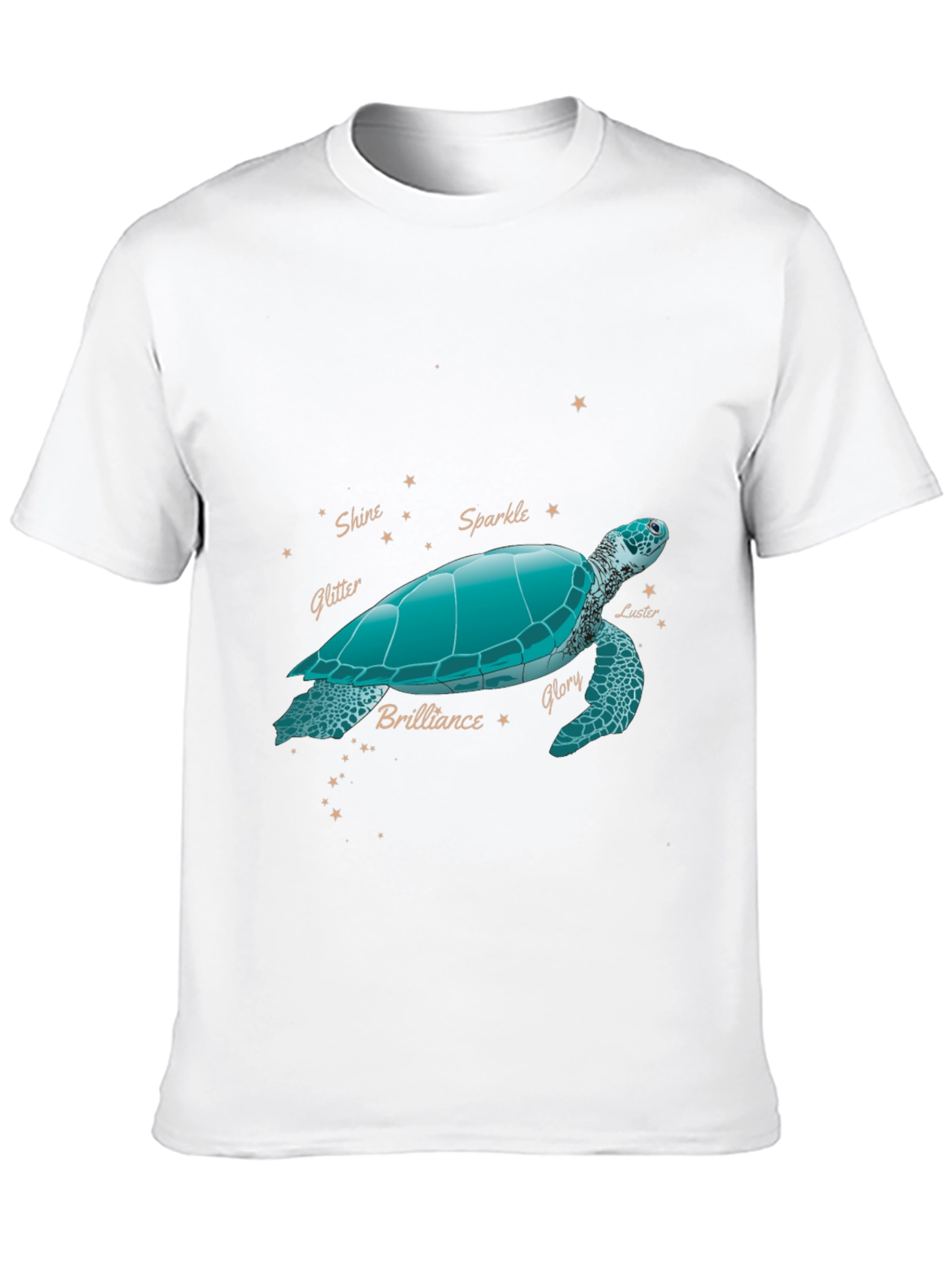 Turtle Constellation Graphic Tee - Black