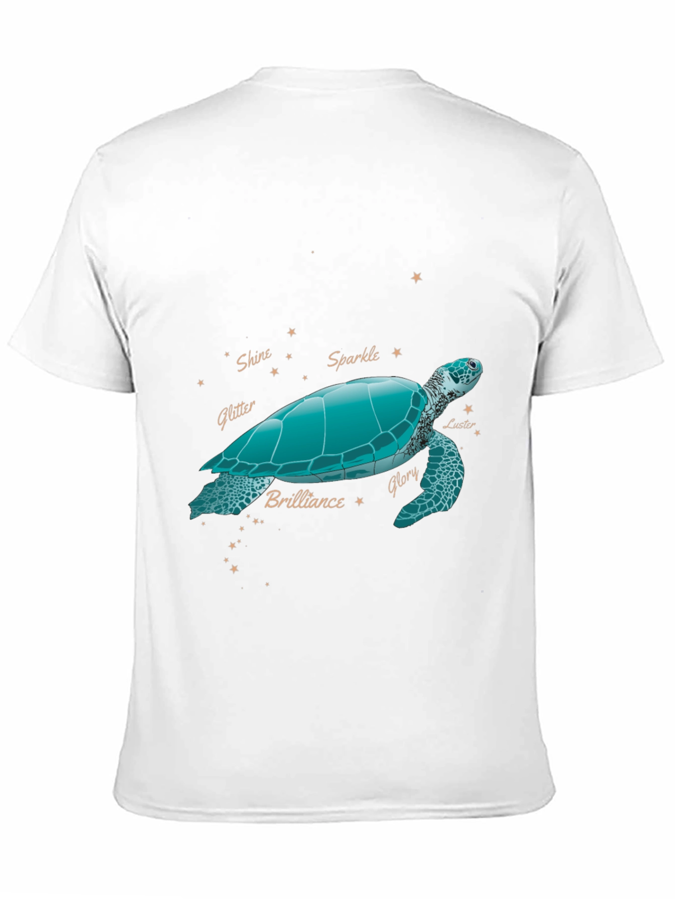 Turtle Constellation Graphic Tee - Black