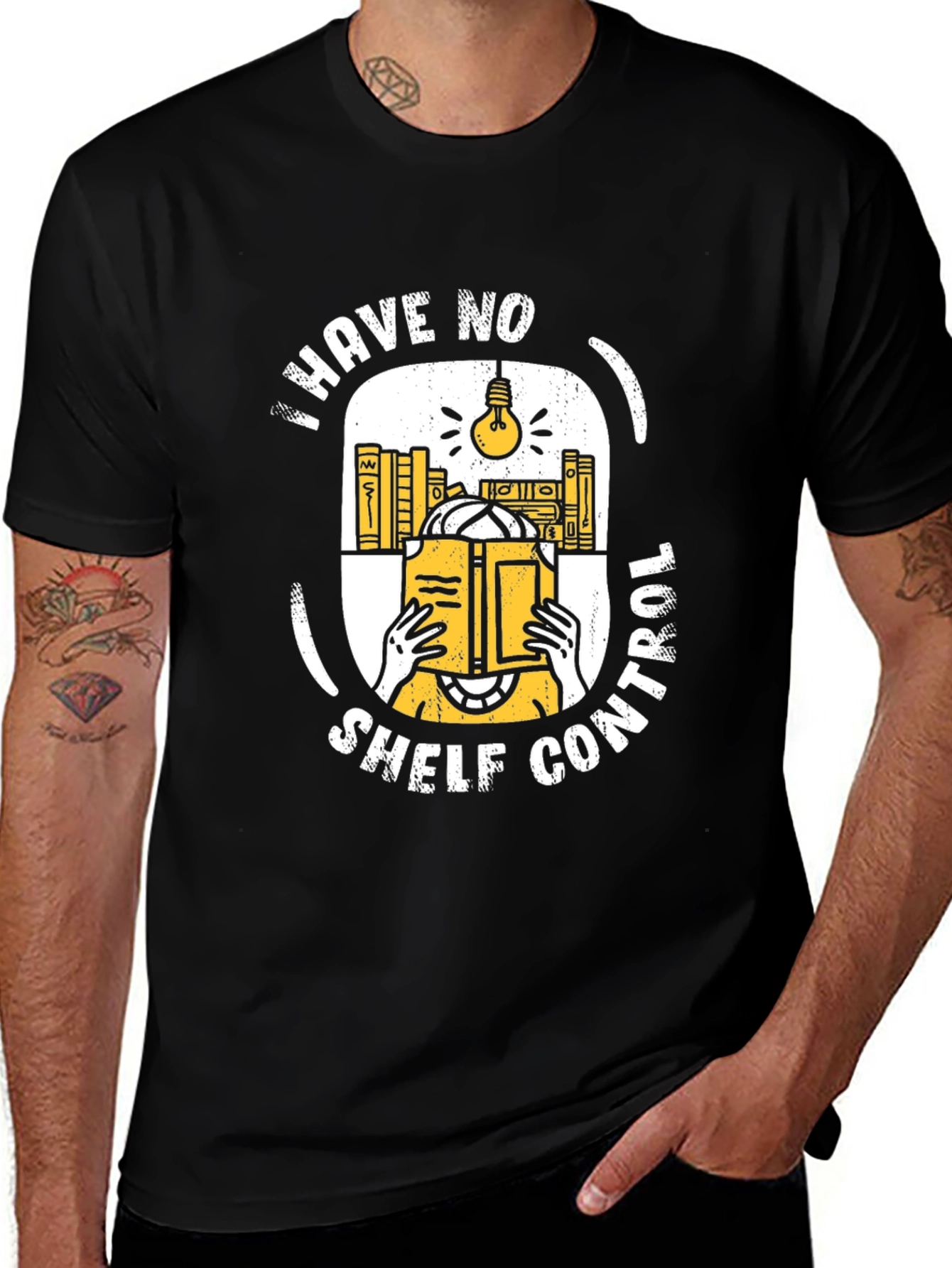 I Have No Shelf Control Graphic Tee