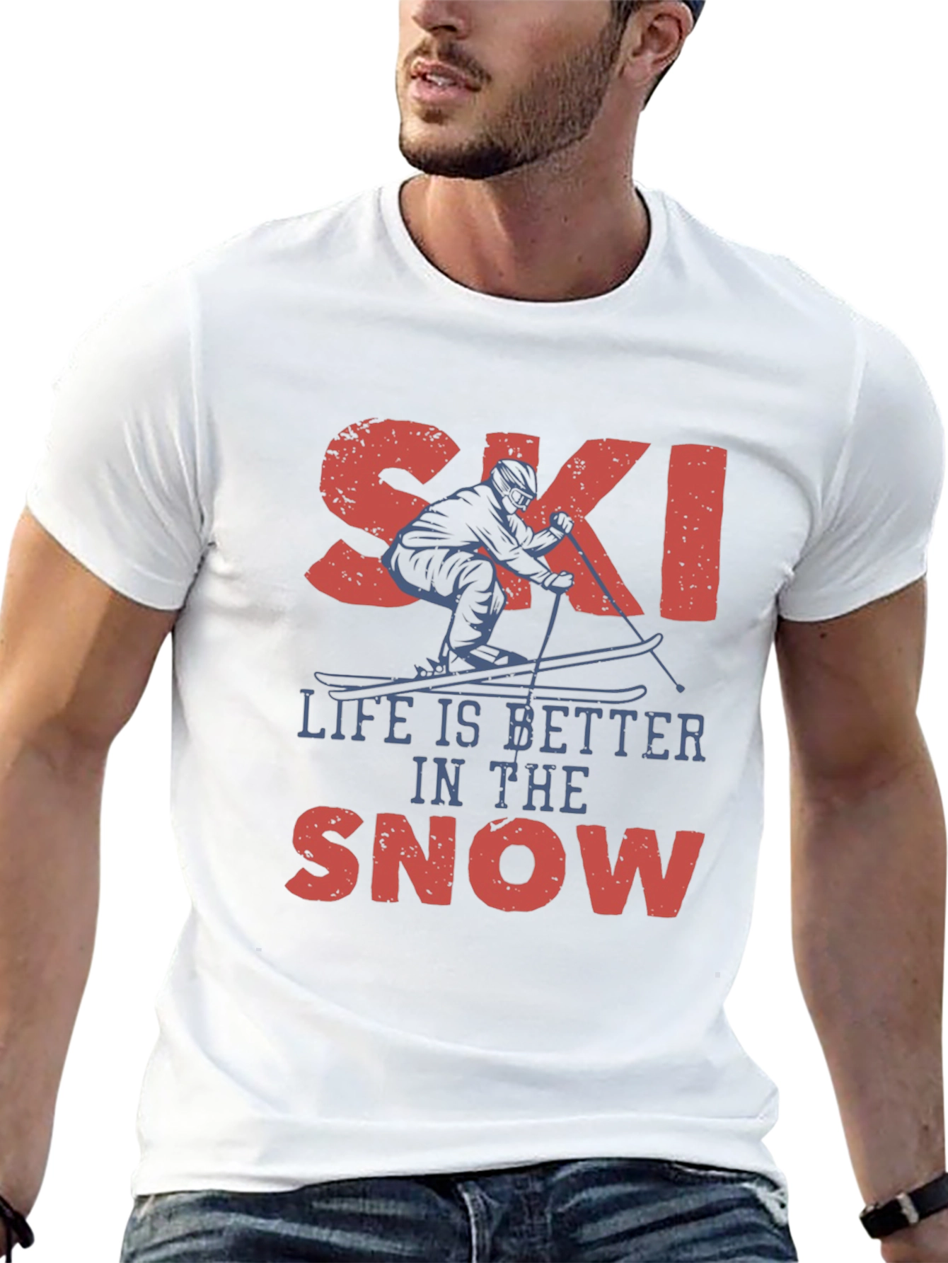 Ski Life Tee:  Better in the Snow Shirt