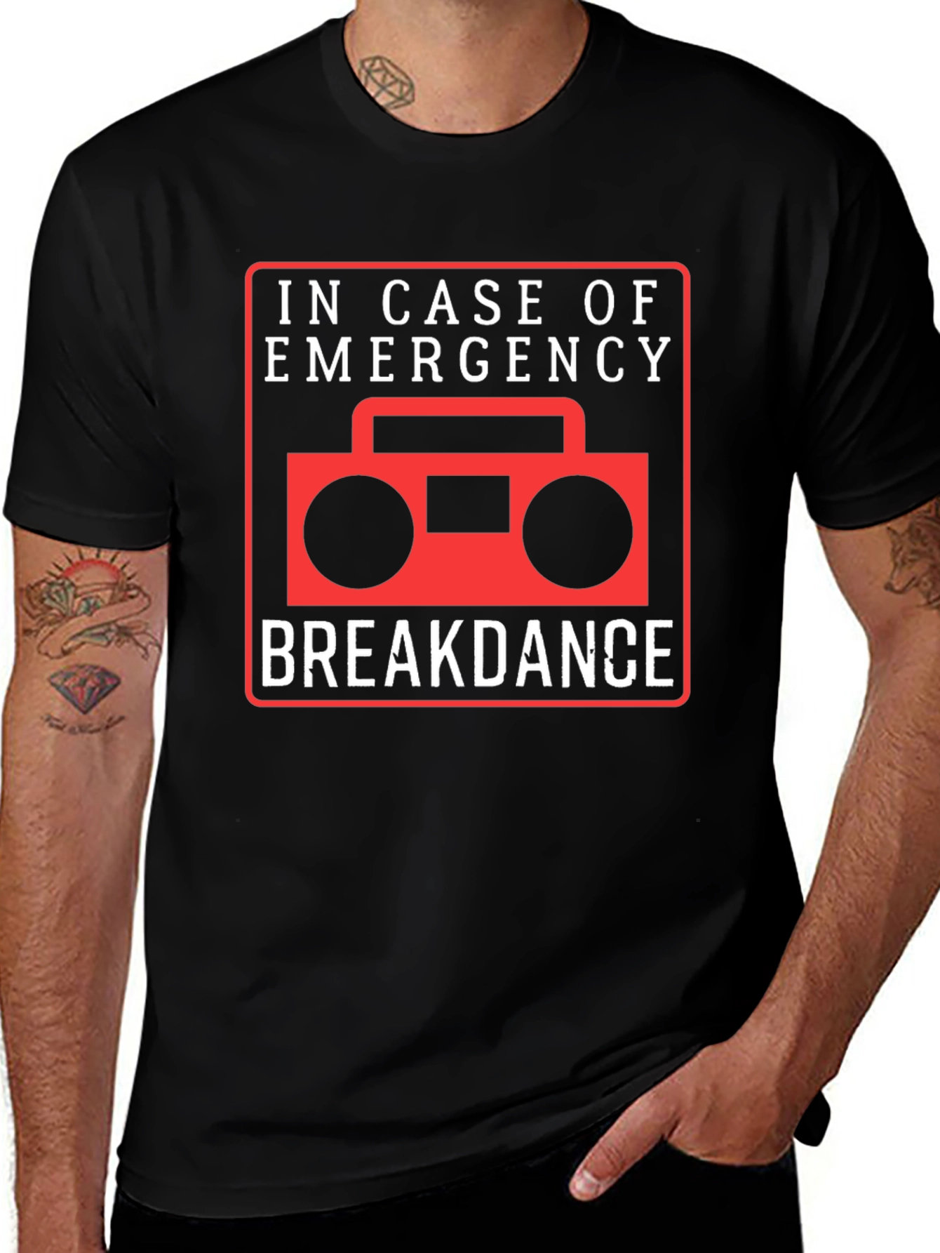 Breakdance Emergency T-Shirt - Funny Music & Dance Tee