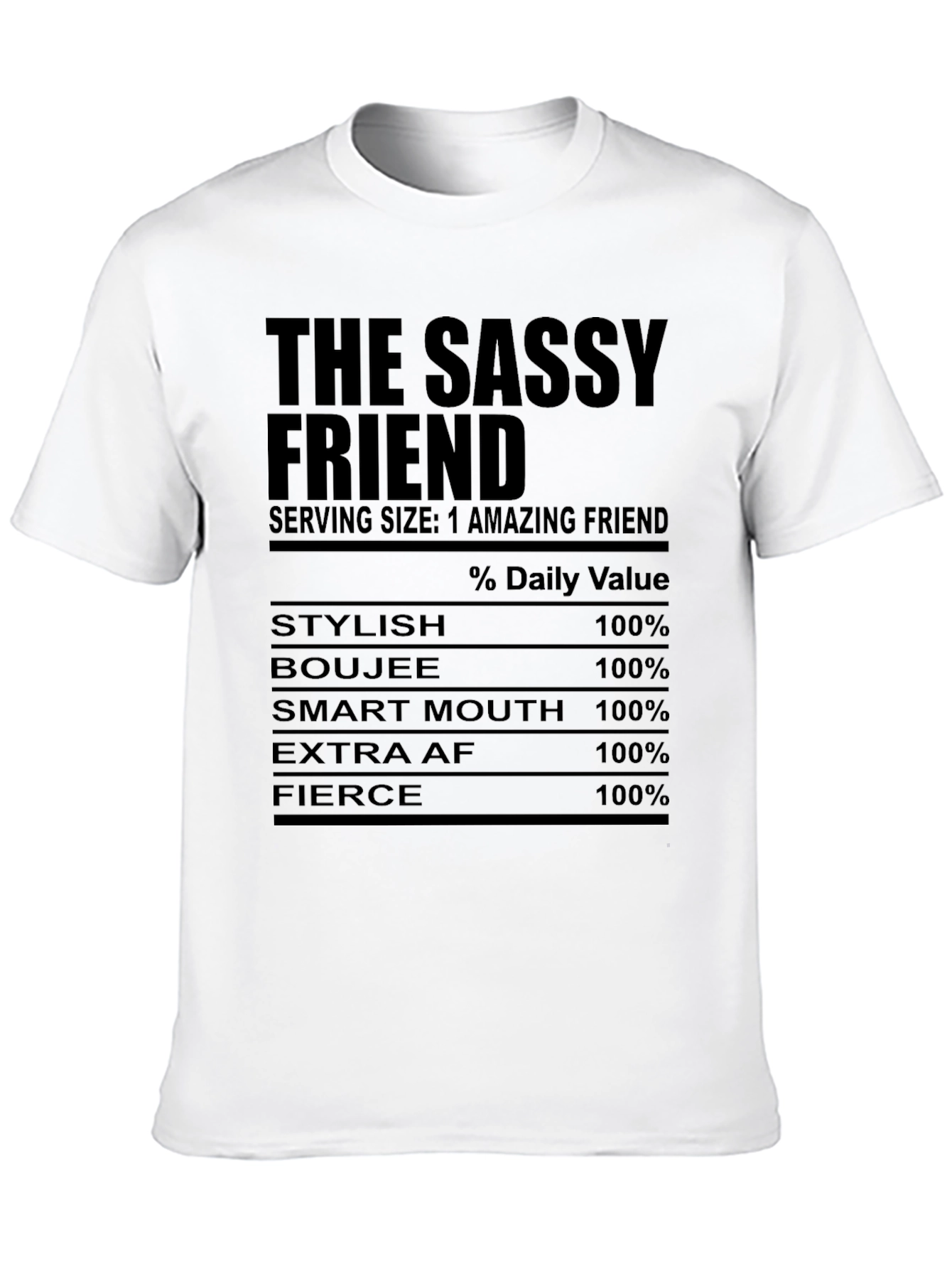 The Sassy Friend Graphic T-Shirt