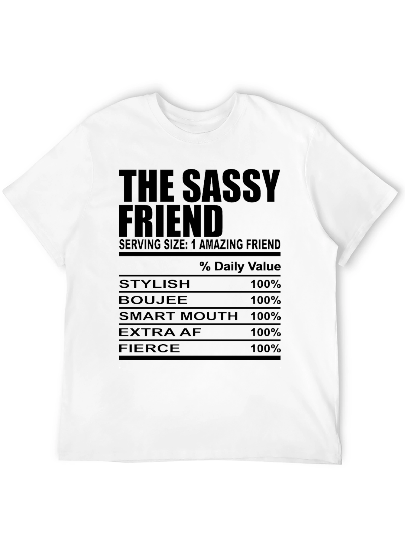 The Sassy Friend Graphic T-Shirt