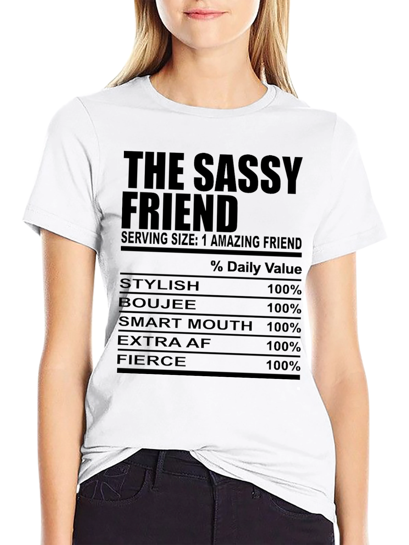 The Sassy Friend Graphic T-Shirt