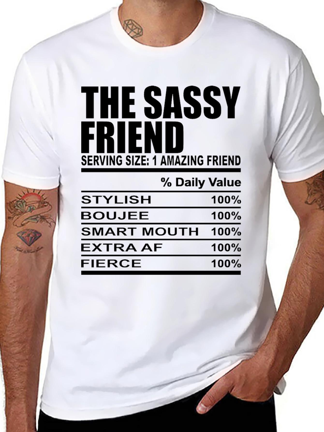 The Sassy Friend Graphic T-Shirt