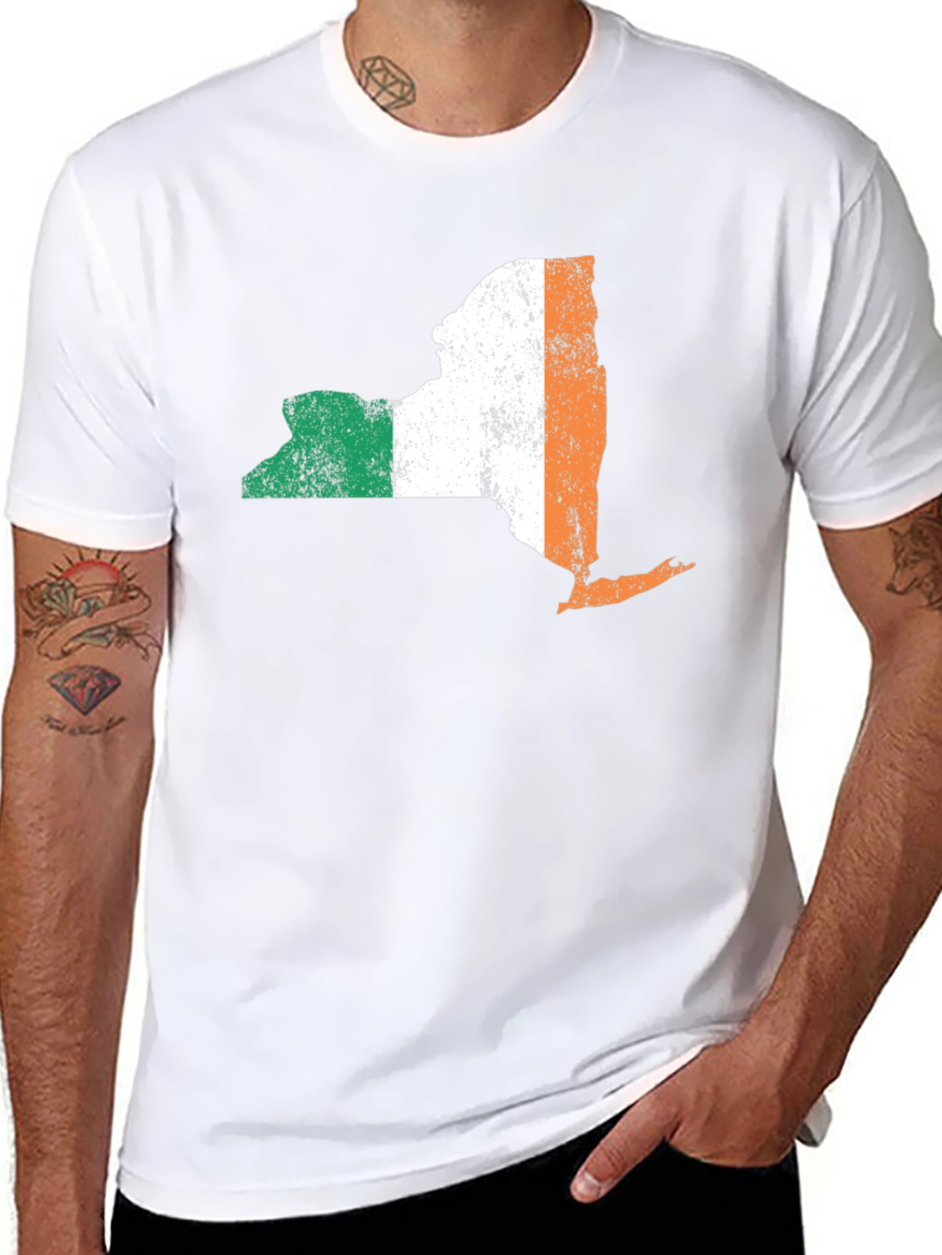 Irish Pride New York State Tee
