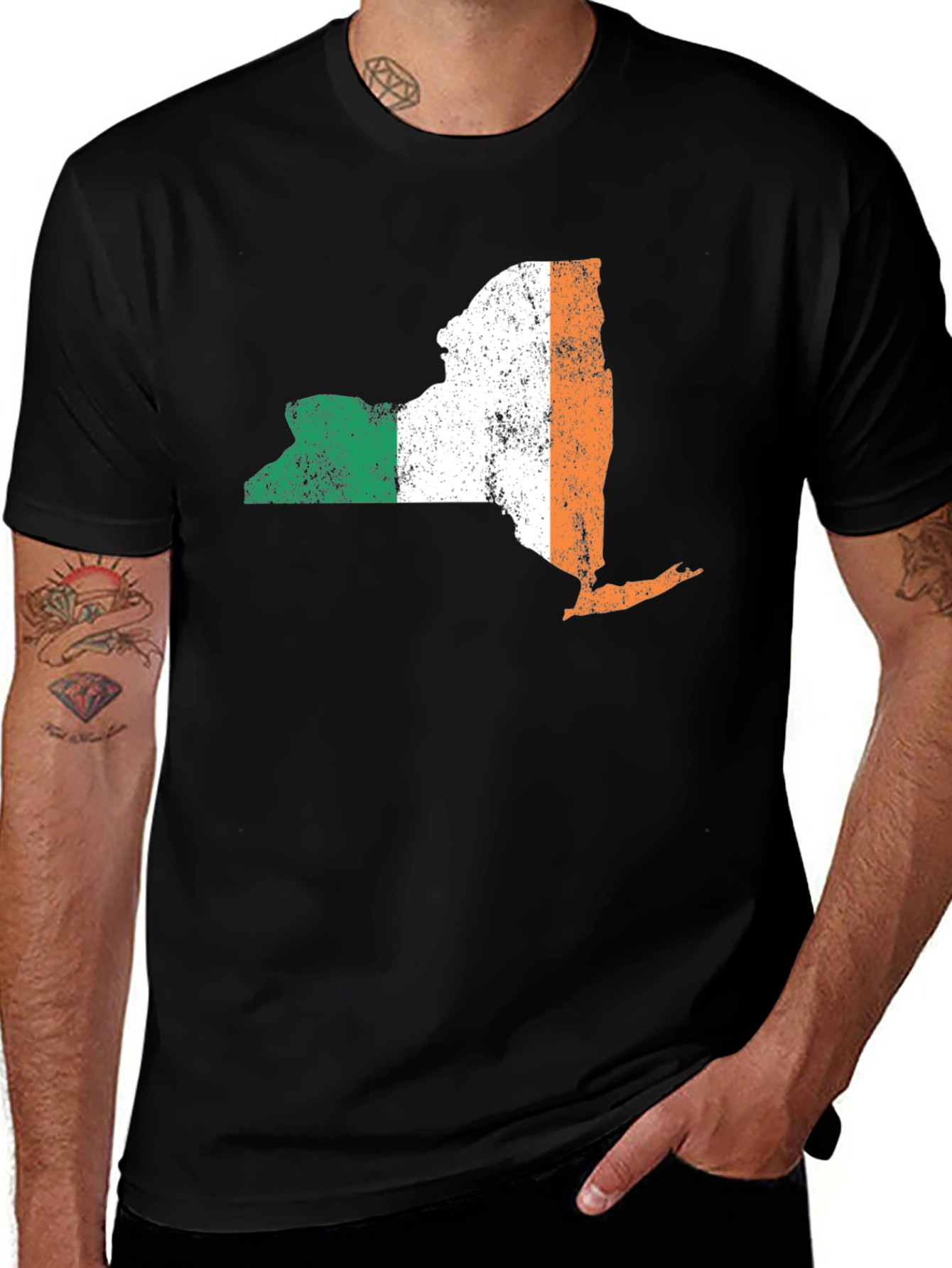 Irish Pride New York State Tee