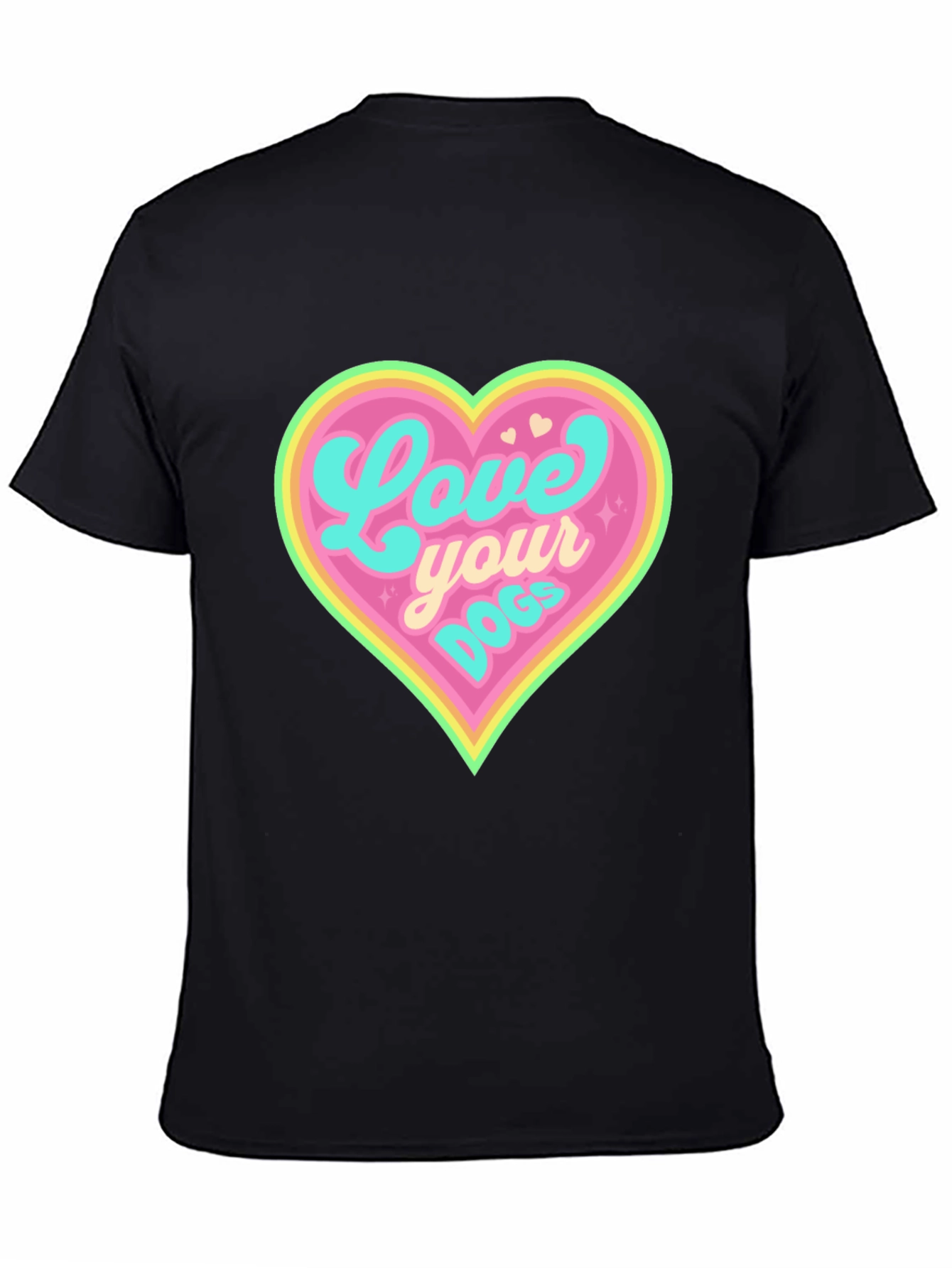 Love Your Dogs Heart Graphic Tee
