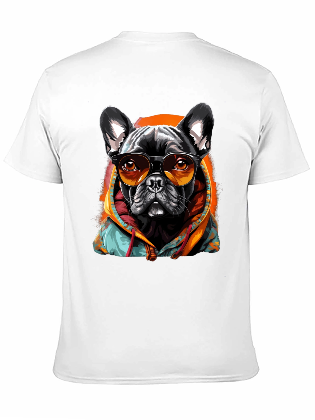 Cool Dog T-Shirt - French Bulldog with Sunglasses