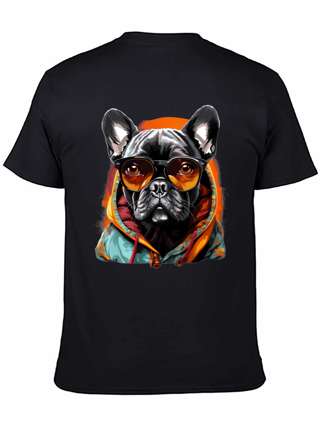 Cool Dog T-Shirt - French Bulldog with Sunglasses