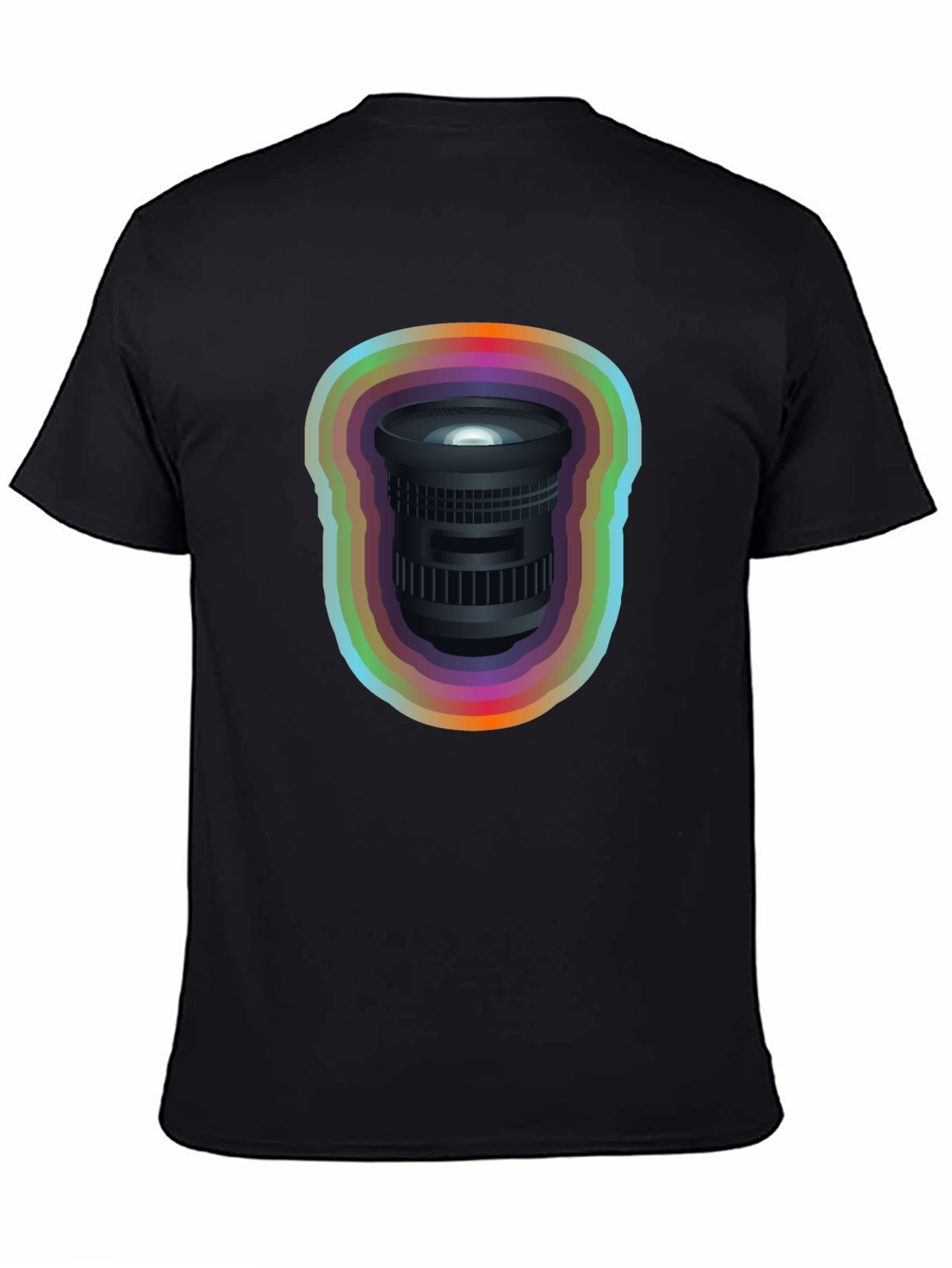 Rainbow Lens Graphic Tee - Photographer Gift