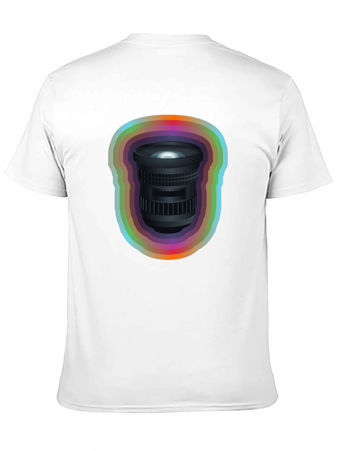 Rainbow Lens Graphic Tee - Photographer Gift