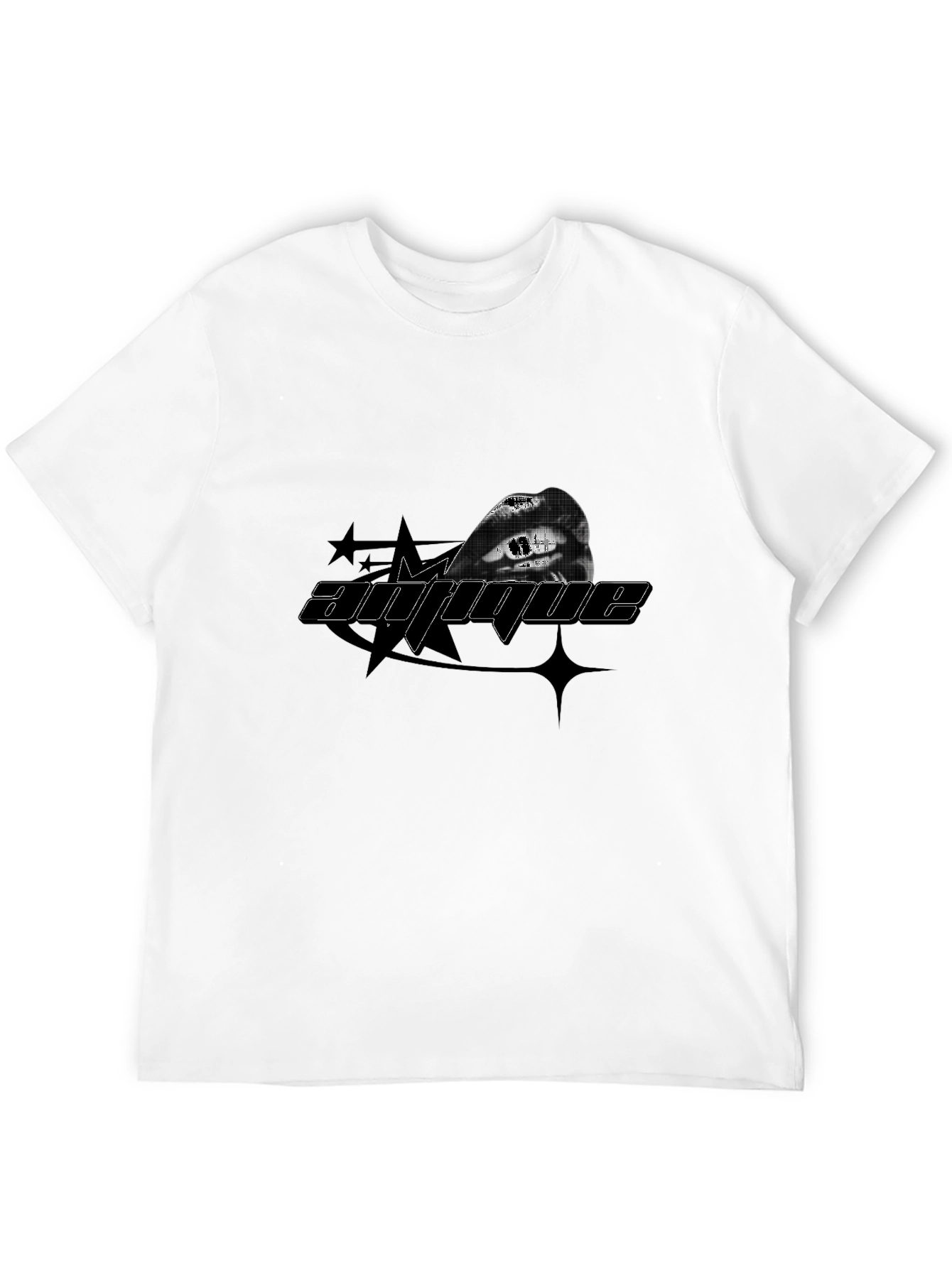Unique Graphic Black T-Shirt