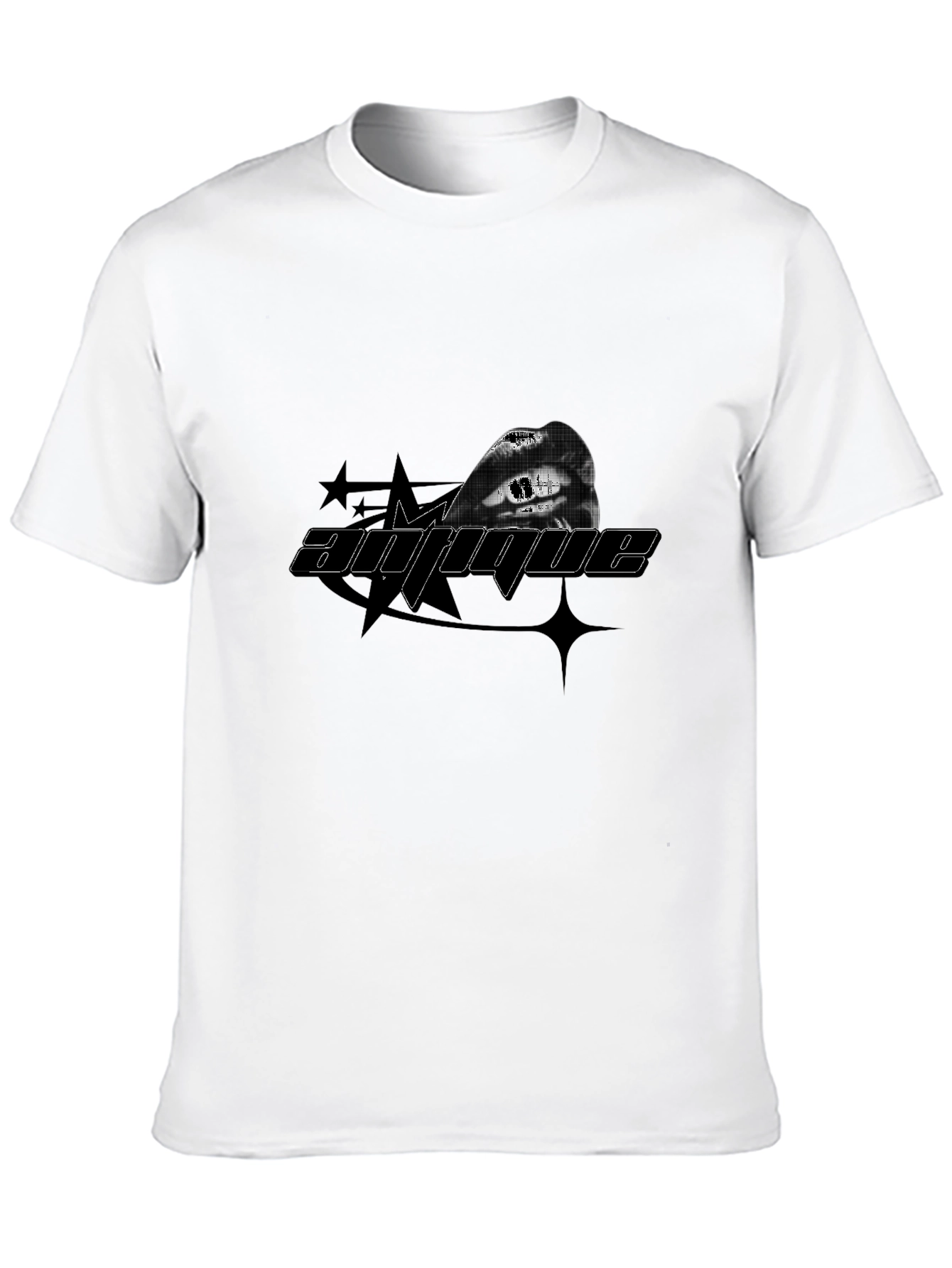 Unique Graphic Black T-Shirt